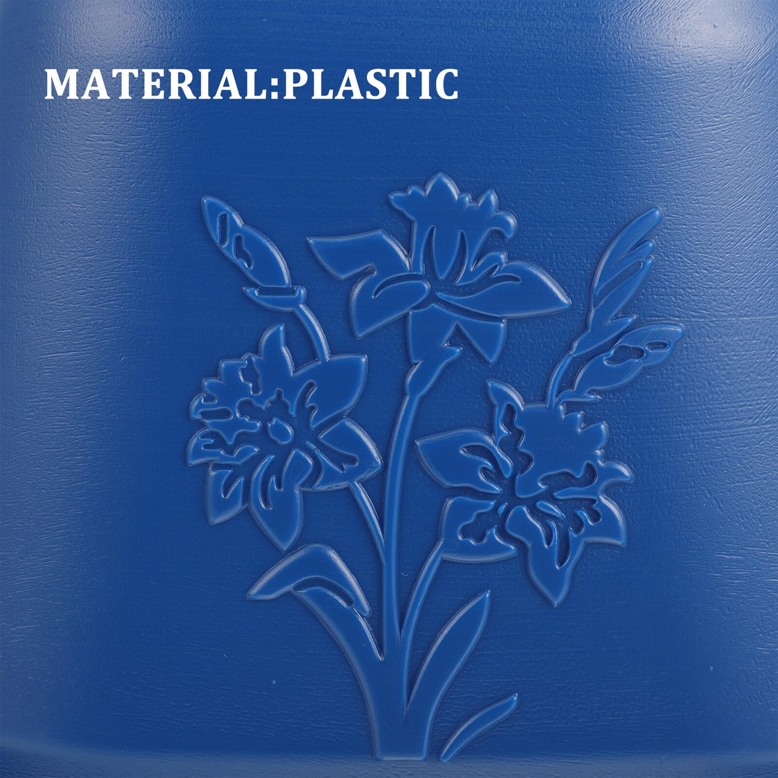 Regadera de Jardín de Plástico Azul 4l Mango Ergonómico