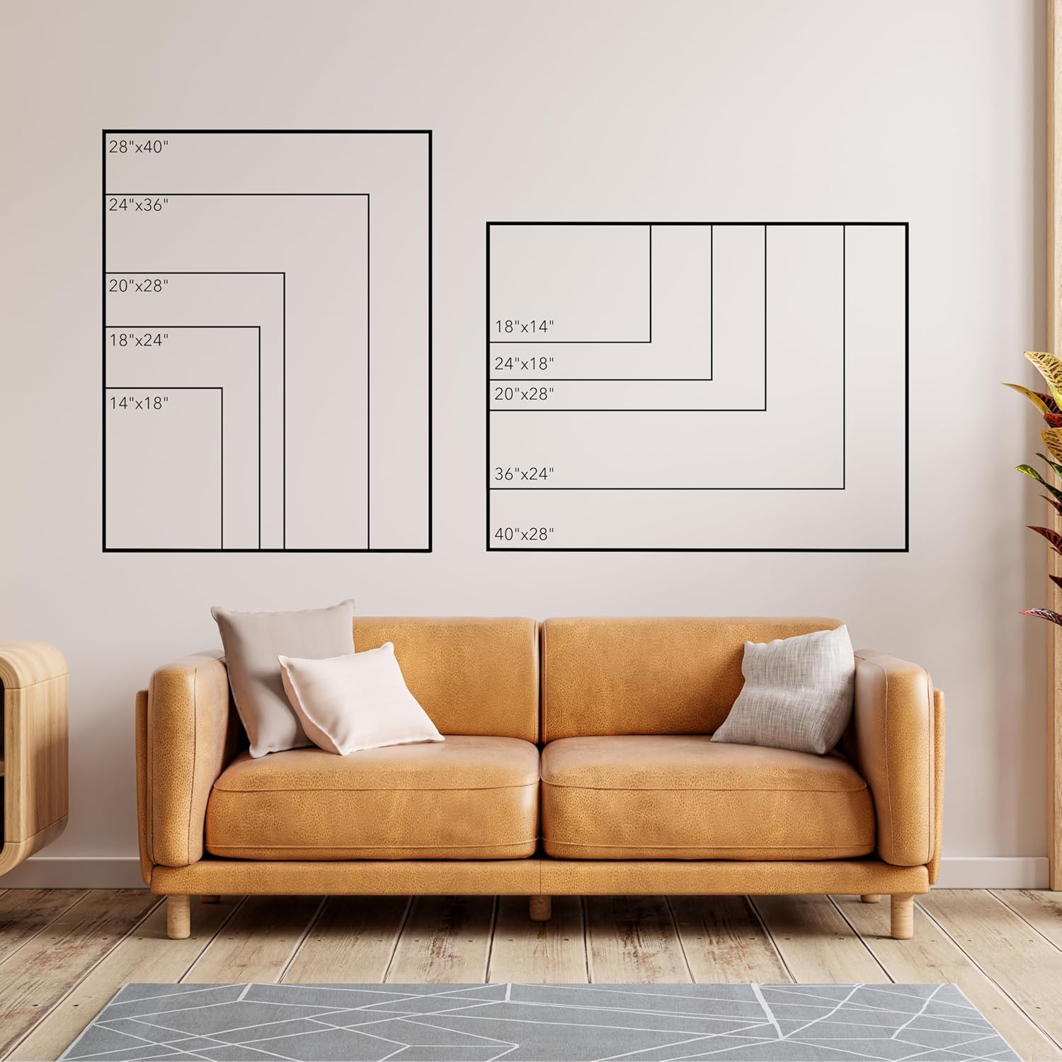 Weekly Premium Large Glass Calendar - Reusable Board for Office and Home - Dry Erase Board - Acrylic Wall Calendar w Marker (Black Standoff, 28”x20”)