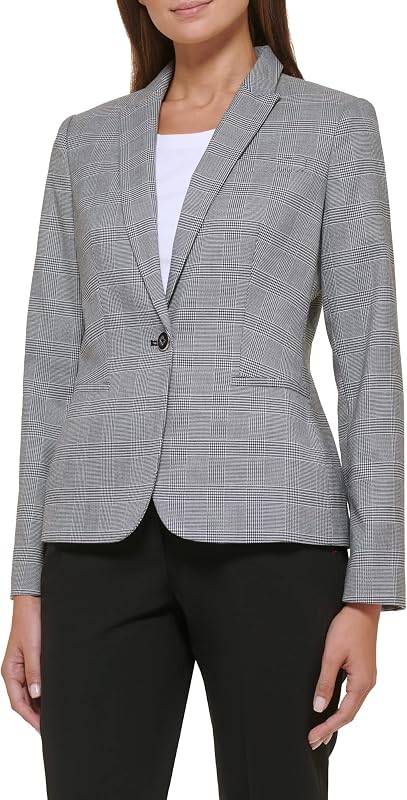 Tommy Hilfiger Plaid Blazer