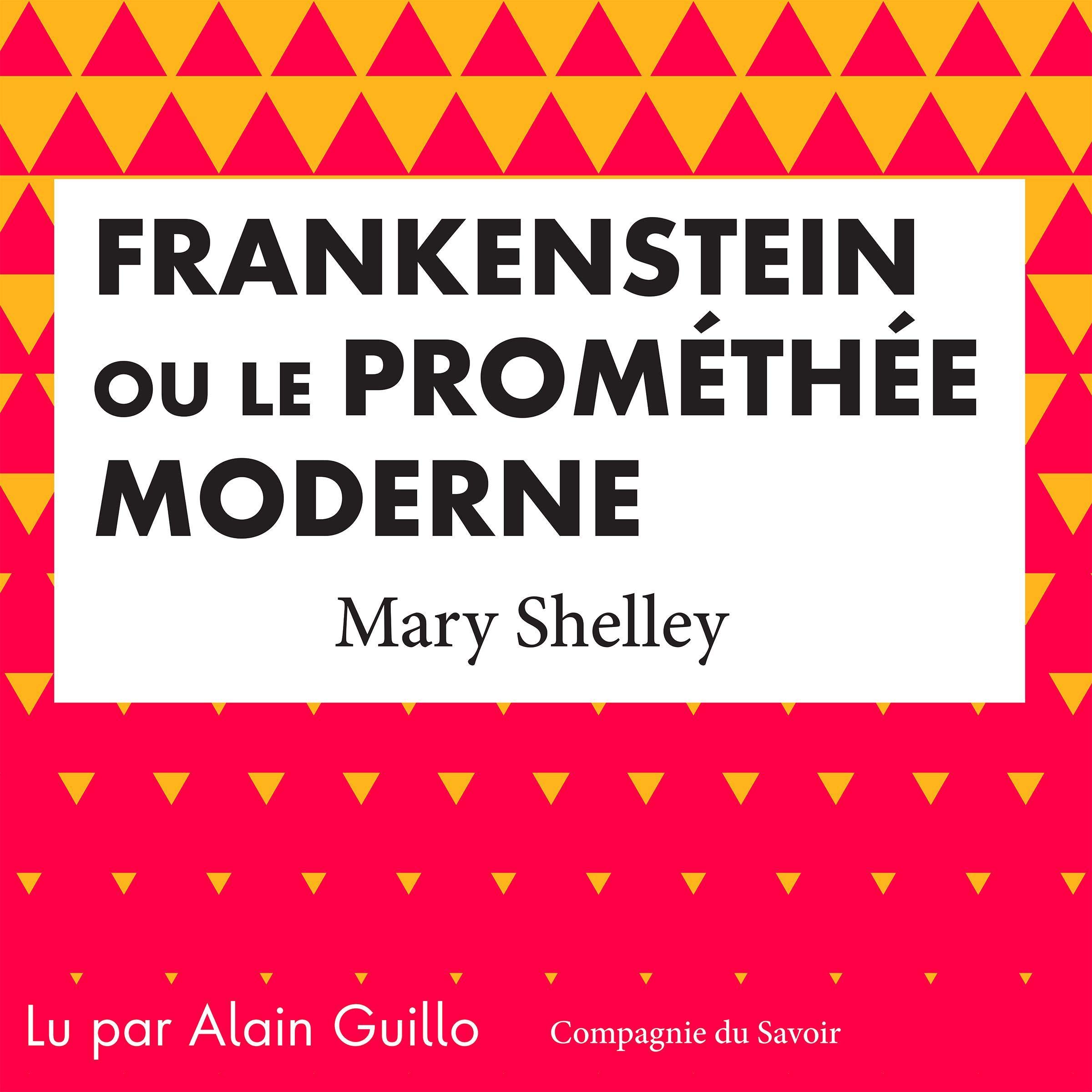 Cover art for Frankenstein ou le Prométhée moderne