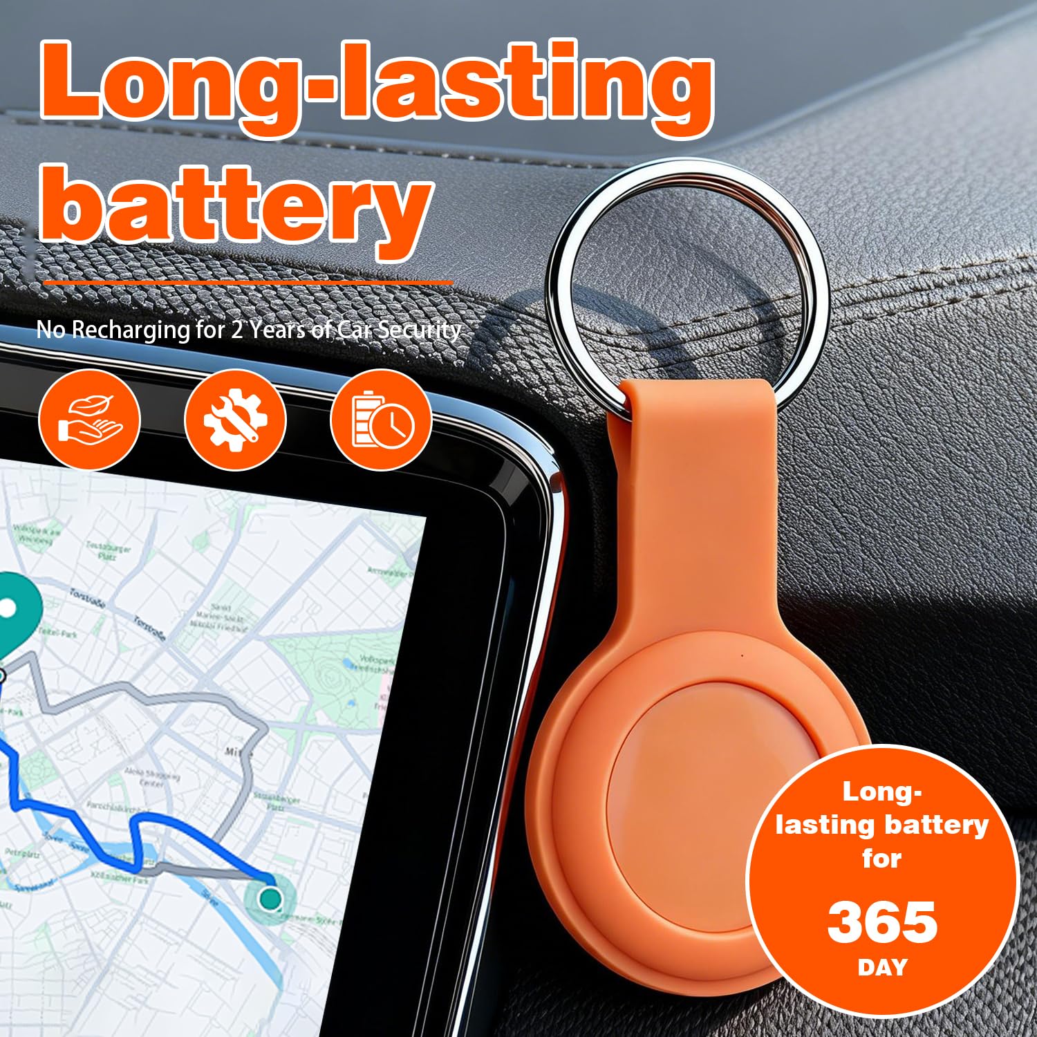 2026 GPS Tracker for Vehicles,GPS Tracker Device for Vehicles No Subscription No Monthly Fee Portable Tracking GPS Tracker for Car Kids Dogs Trucks Magnetic GPS Tracking Device - image 4