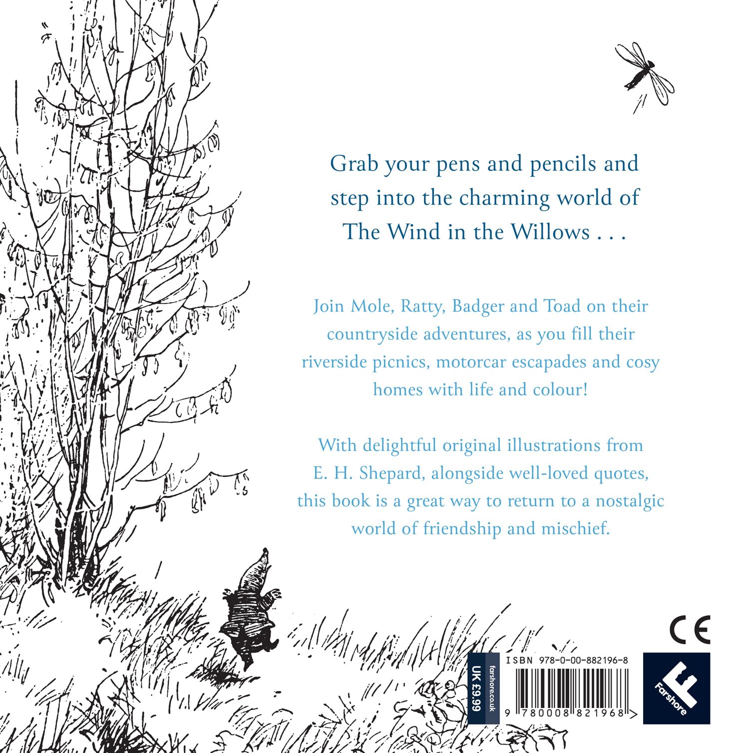 Wind in the Willows Colouring Book: Premium colouring book perfect for children and adults, packed with iconic original illustrations new for 2026 (The Definitive Wind in the Willows)