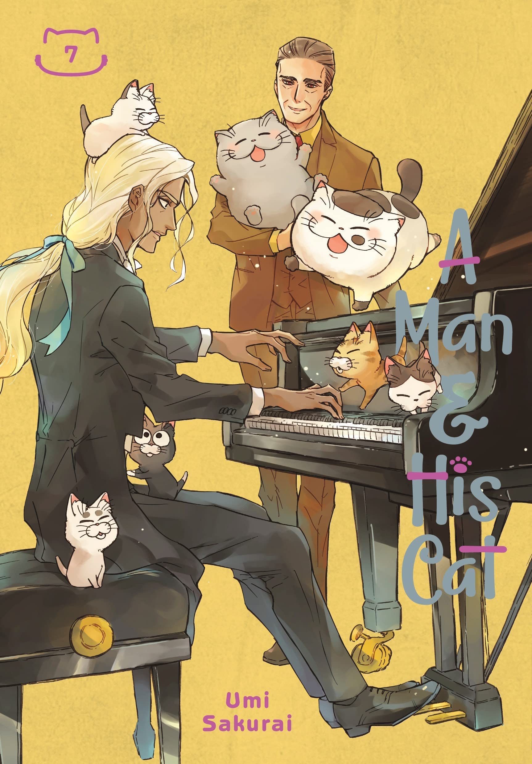 A Man and His Cat Manga Collection Set Vol. 1-9 by Umi Sakurai (9 Books)