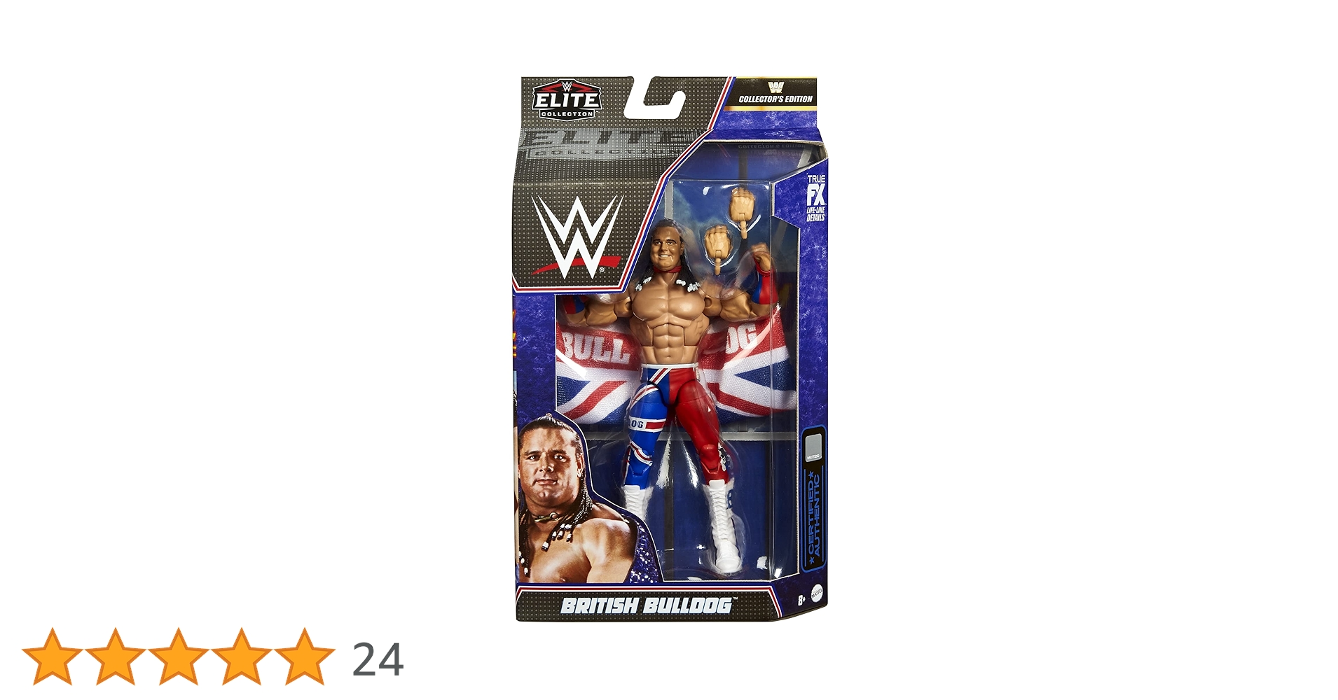Amazon.co.jp: ブリティッシュブルドッグ - WWE Elite 94 トイレ