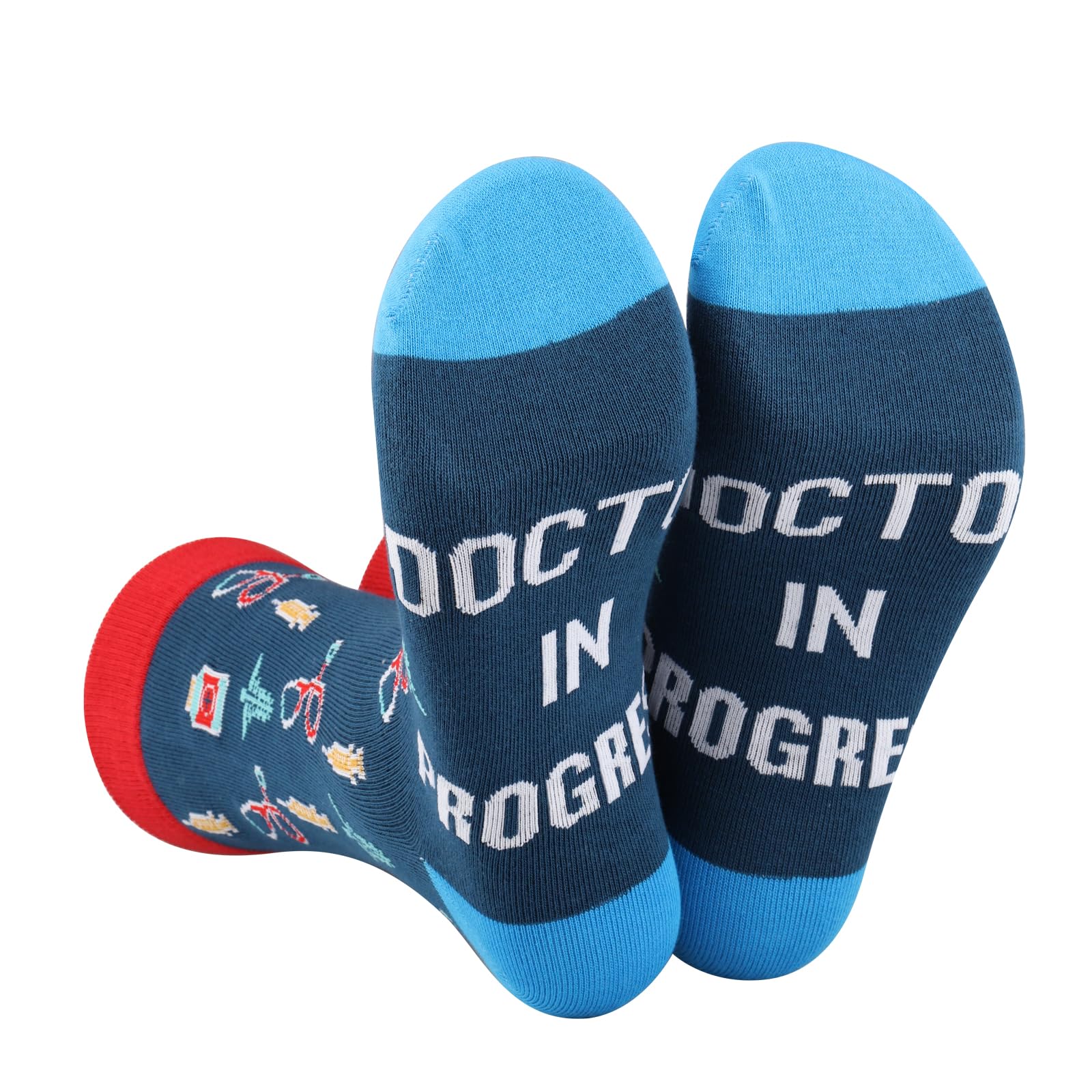 1 Pair Doctor Gift Doctor In Progress Socks Doctor Appreciation Gift