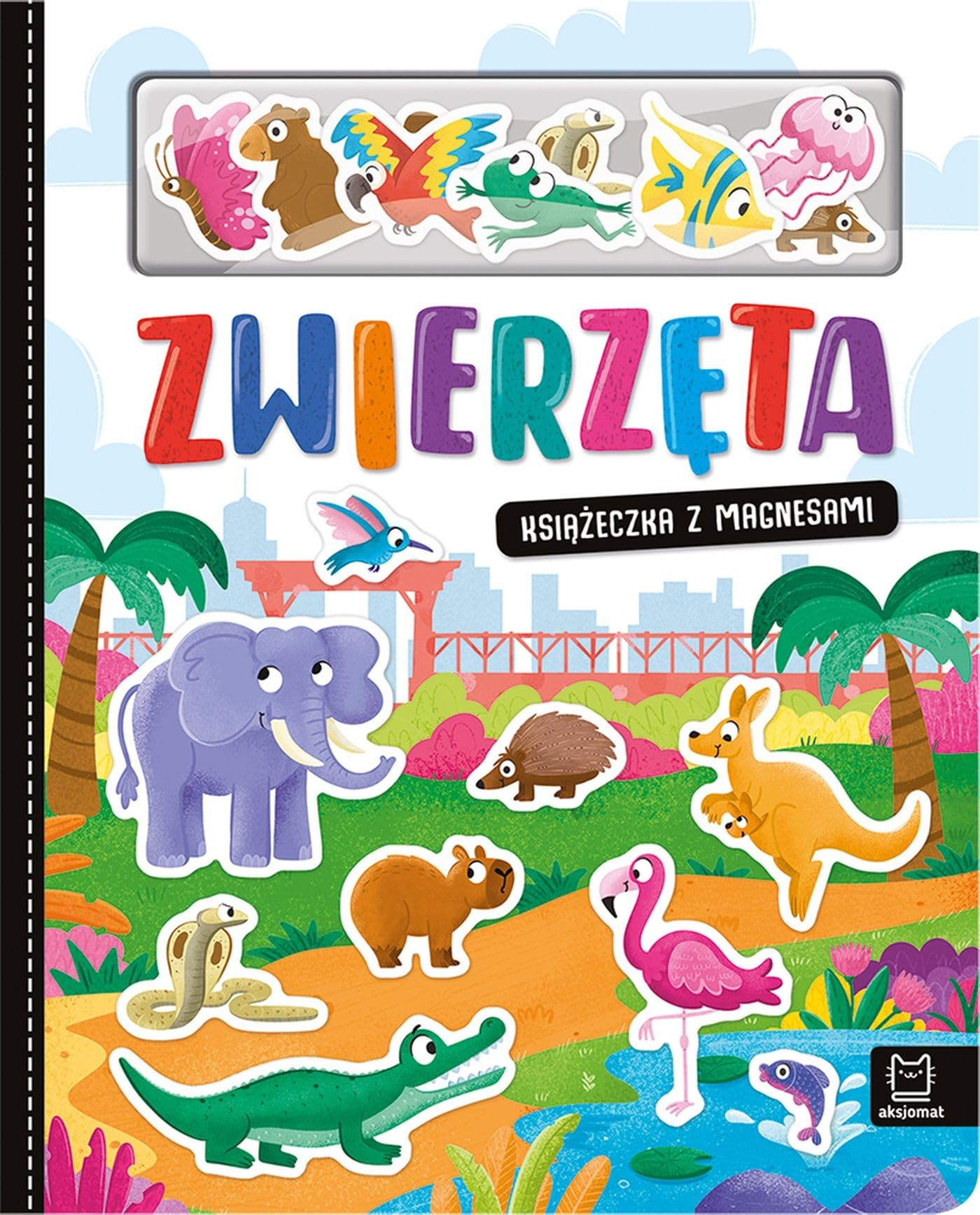 Zwierzęta. Książeczka z magnesami
