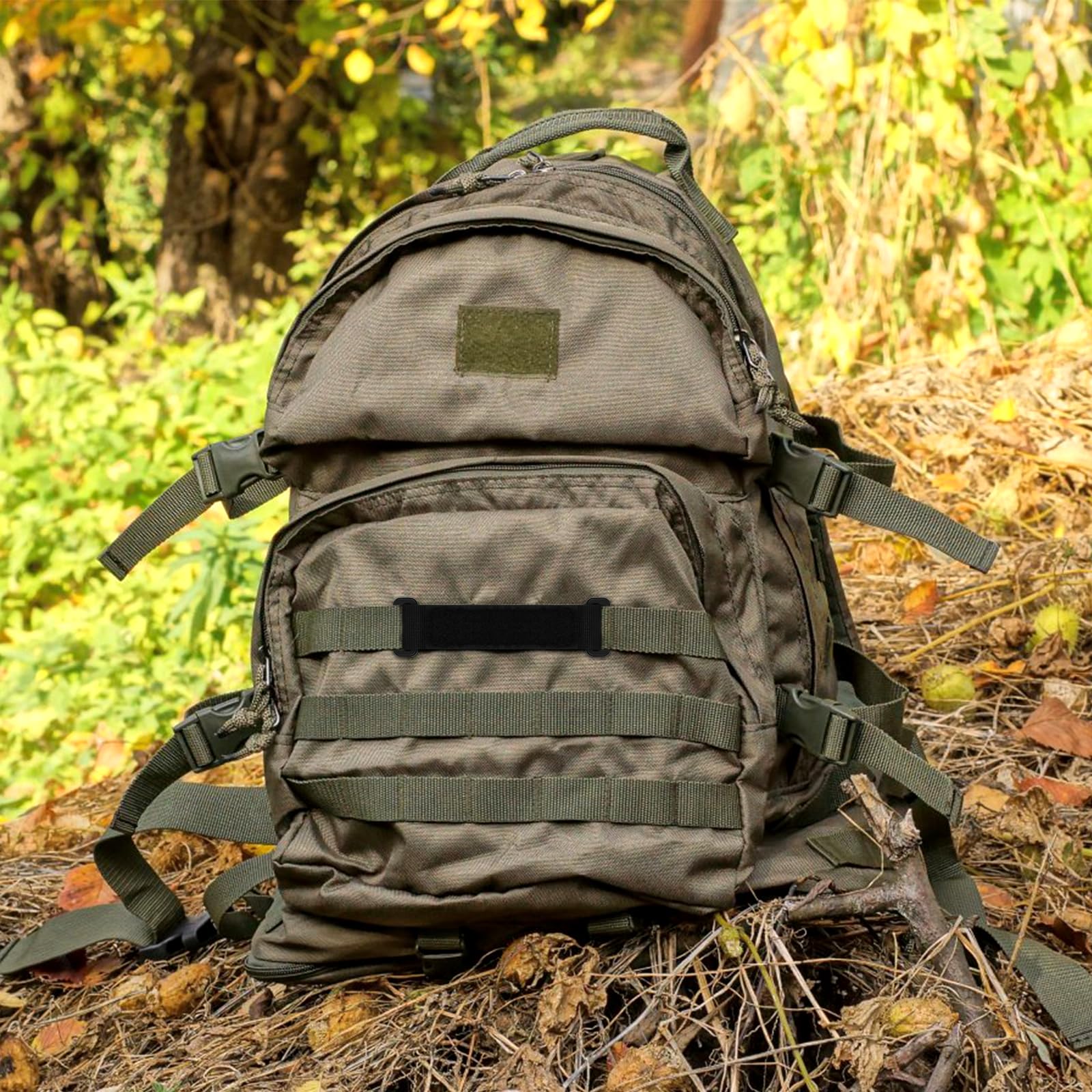 Accessori per Zaino Tattico, 3 Pezzi 12 x 3,3 cm Attacco Tattico Patch  Molle, Porta Patch Molle, Pannello Patch con Gancio per Zaini Tattici, Nero  : Amazon.it: Sport e tempo libero