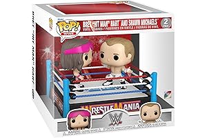 Pop! Moments: WWE - Bret Hit Man Hart and Shawn Michaels 2-Pack Funko Pop Wrestlers