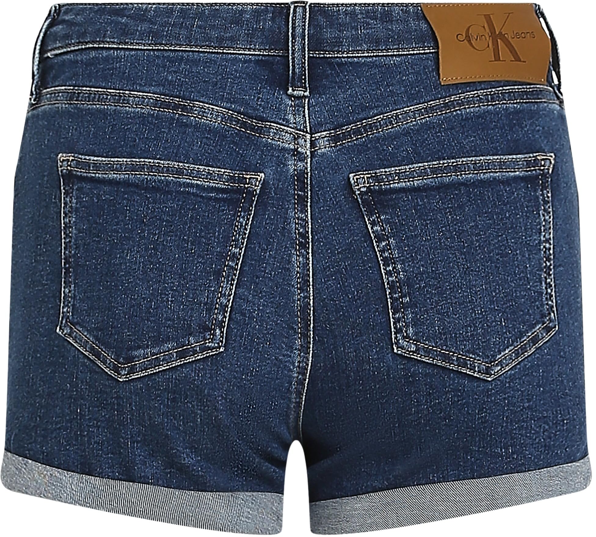 Calvin Klein Vaqueros Mujer Shorts Talle Medio