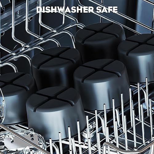 Miniatura 6 de Accesorio de molde de hielo para afeitado KitchenAid, moldes de hielo de plástico reutilizables con tapas para accesorio de afeitadora de hielo