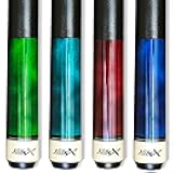 Tai ba cues Set of 4 Pool Cue Stick (19oz-20oz-), 13mm Tip, 58
