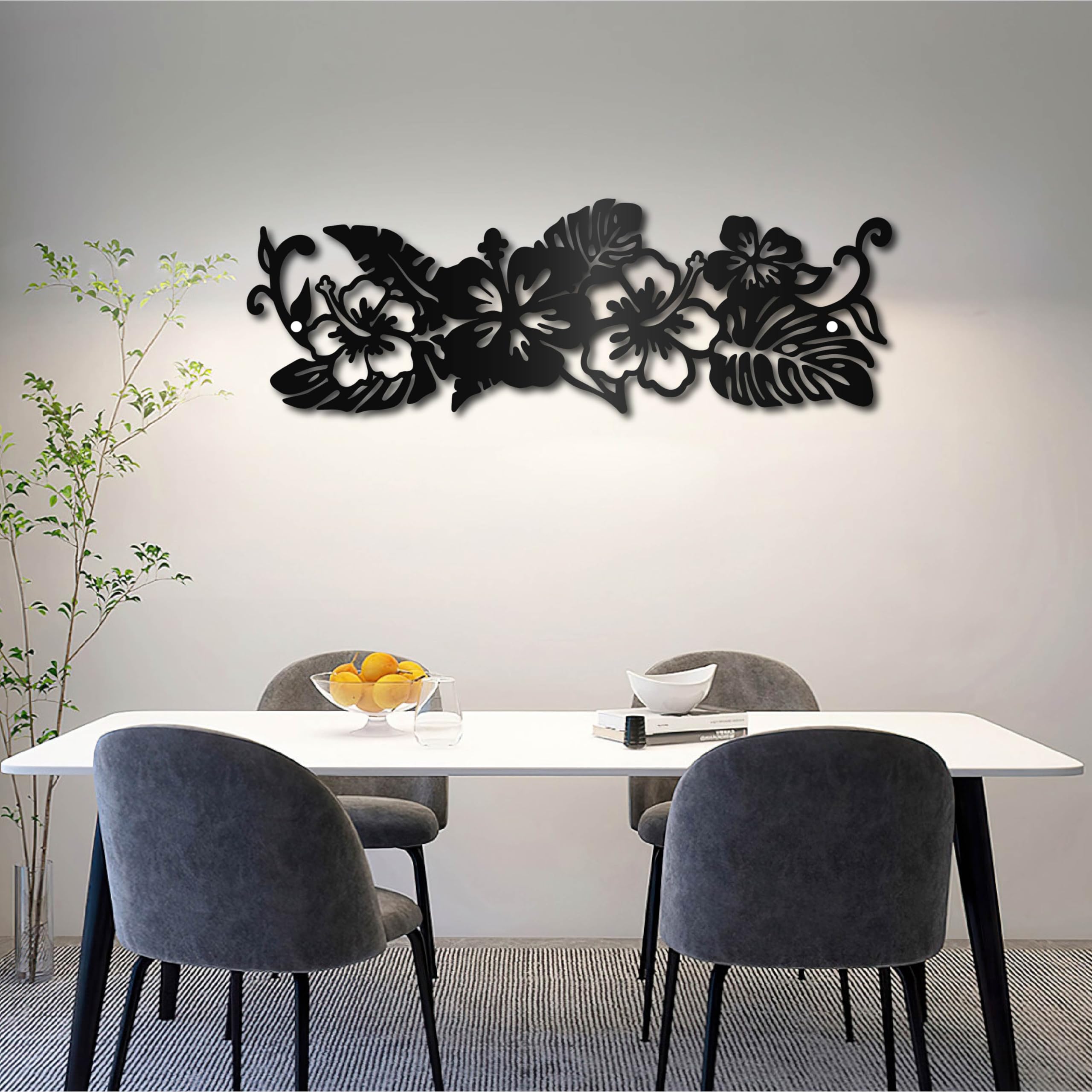 CREATCABIN Liefde metalen wanddecoratie zwart woordbord muur opknoping decor vlinder ijzeren muurkunst silhouet brief sculptuur decoratie hol uit minimalistisch ornament voor tuin thuis balkon 30,5 x