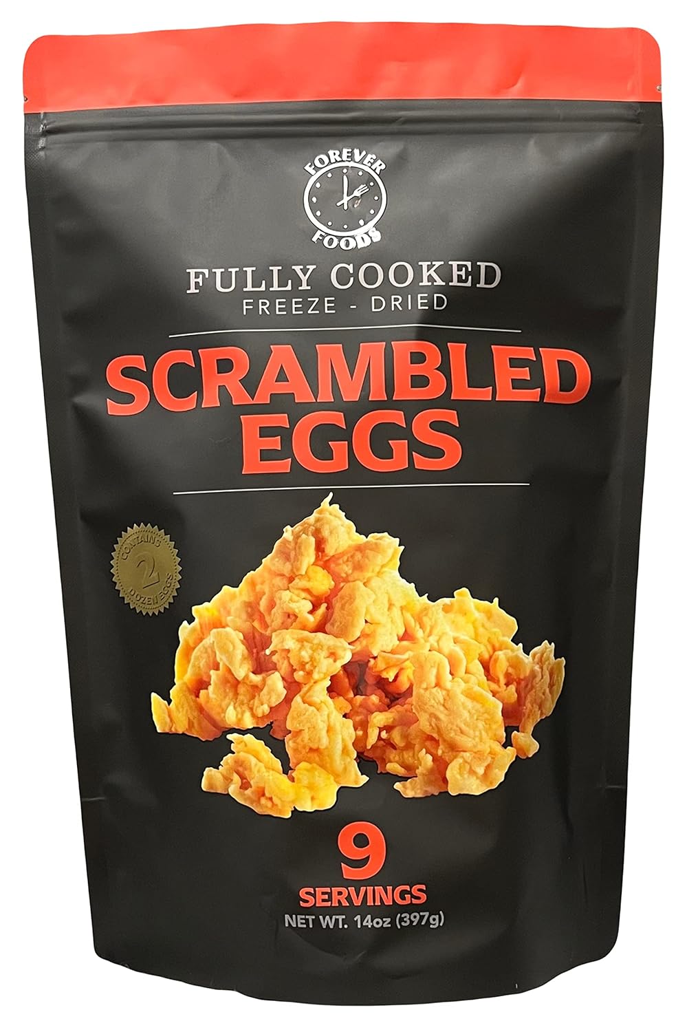FOREVER FOODS Fully Cooked FreezeDried Scrambled Eggs