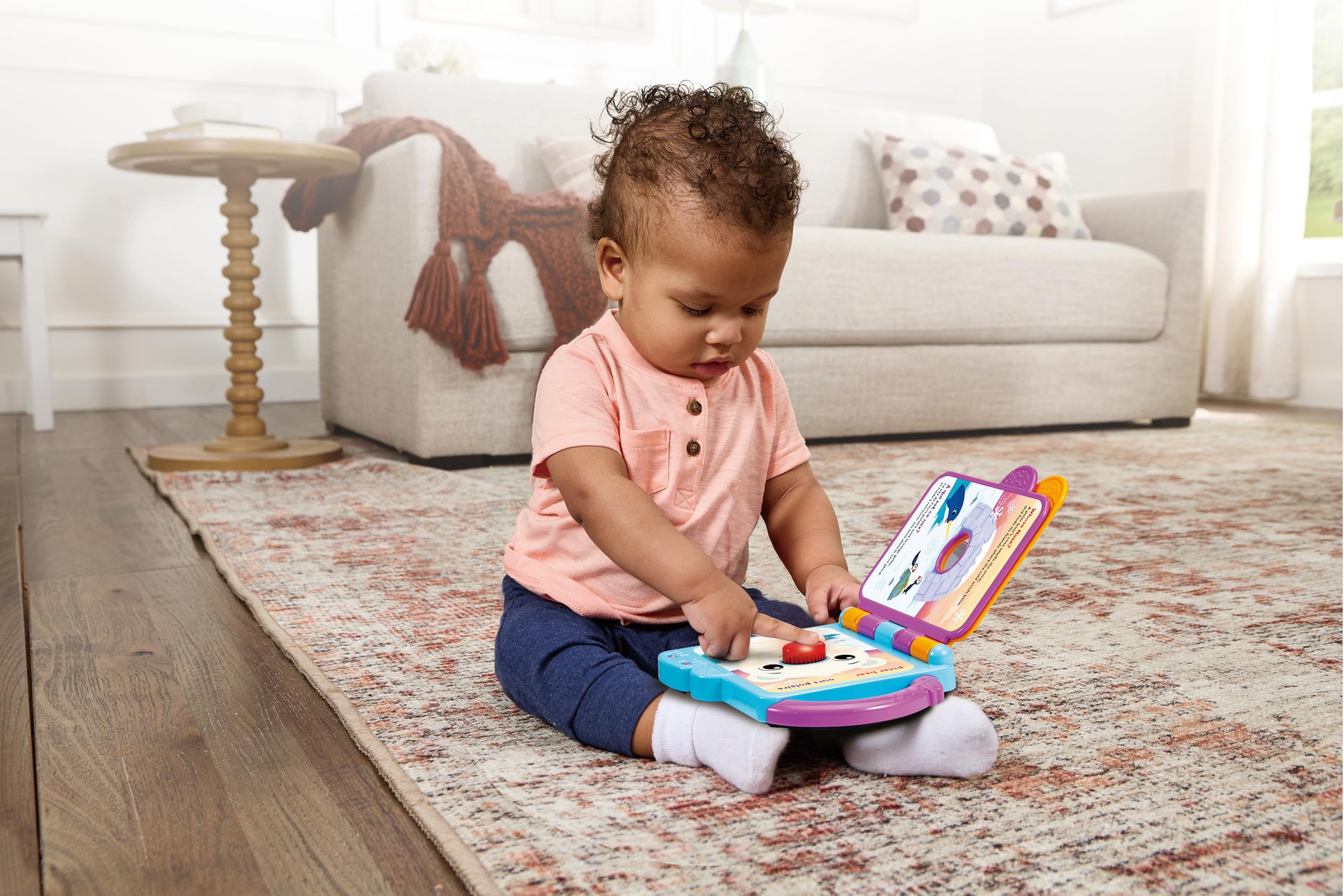 LeapFrog I Know That Nose!, Baby & Toddler Book, Light Up Nose Feature, Educational & Interactive Bilingual Playbook - Image 3