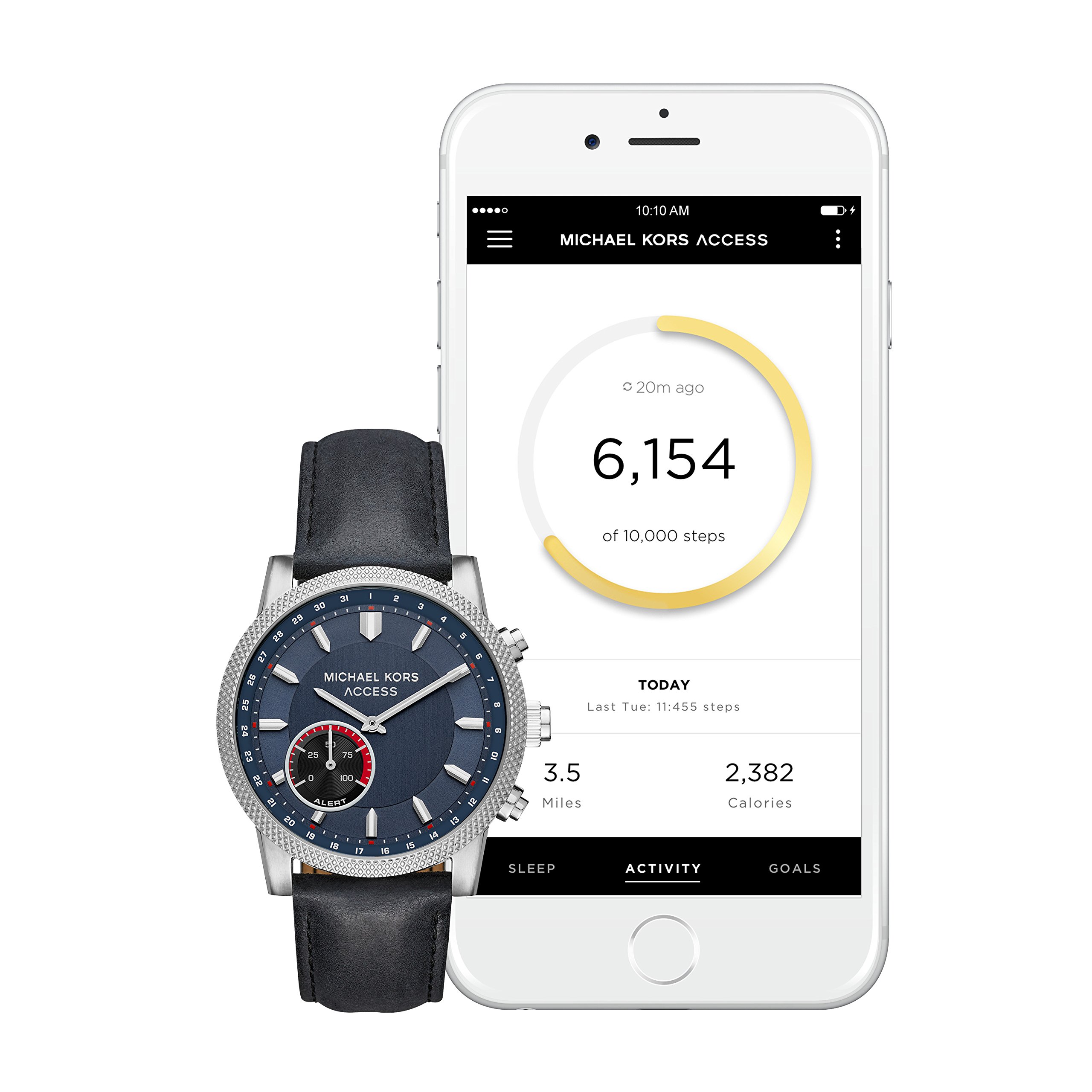 Stainless Steel Michael Kors Hybrid Smartwatch Herren Michael Kors