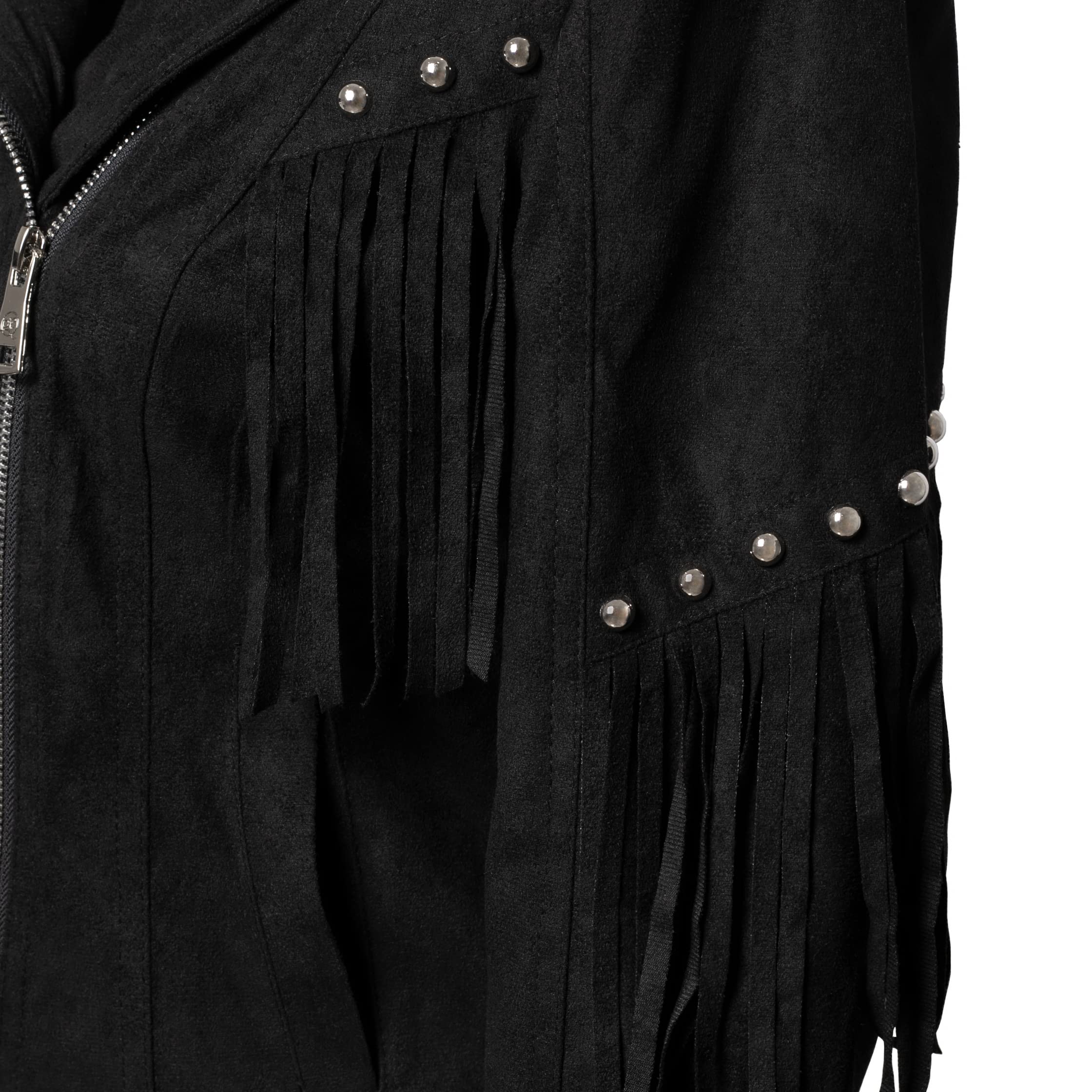QUEEN HELENA Veste en Cuir pour Femme Y3003