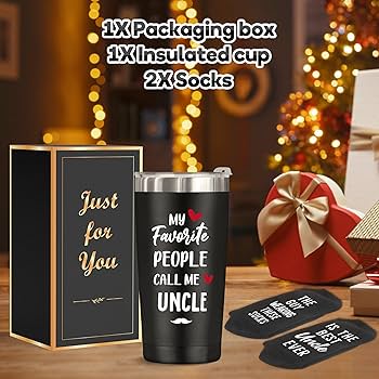 Uncle Gifts For Uncle From Niece, Nephew - Best Uncle Gifts
