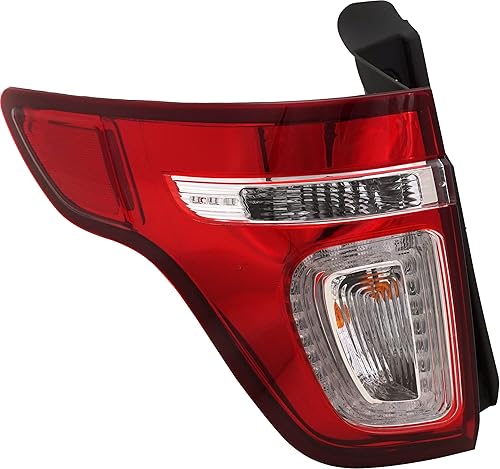 Garage-Pro Luz trasera compatible con Ford Explorer 2011-2015, se adapta al lado del conductor Ford Police Interceptor Utility 2013-2015