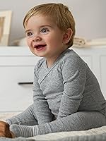 Vista 38 de Simple Joys by Carter's - Pantalones de forro polar para bebé, paquete de 4 Mini rayas negras/gris/gris claro/rayas blancas