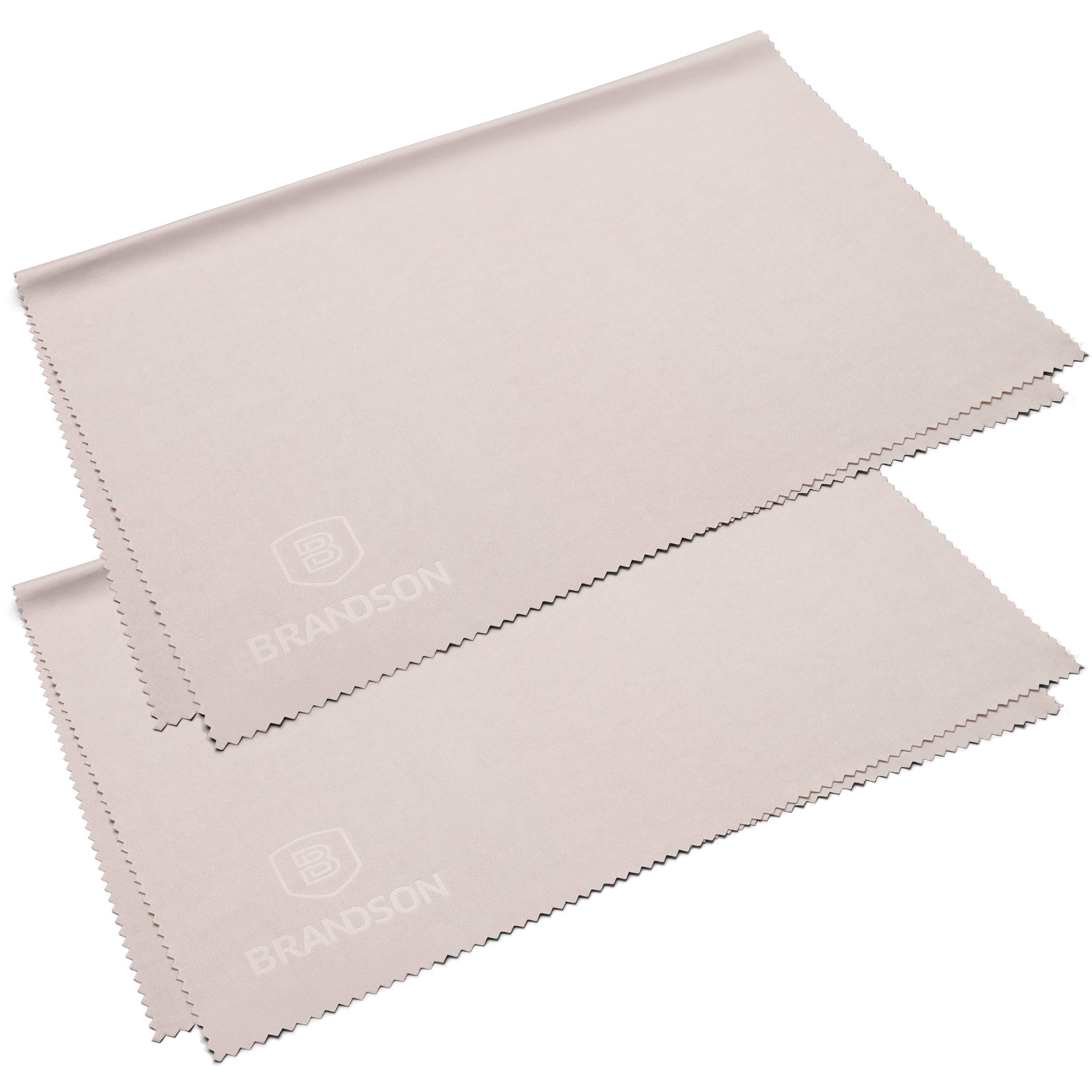 Brandson - Paño de limpieza de microfibra, 30 x 40 cm, extra grande, lavable, paño de limpieza para gafas, pantallas, tabletas, smartphones, TV, etc.
