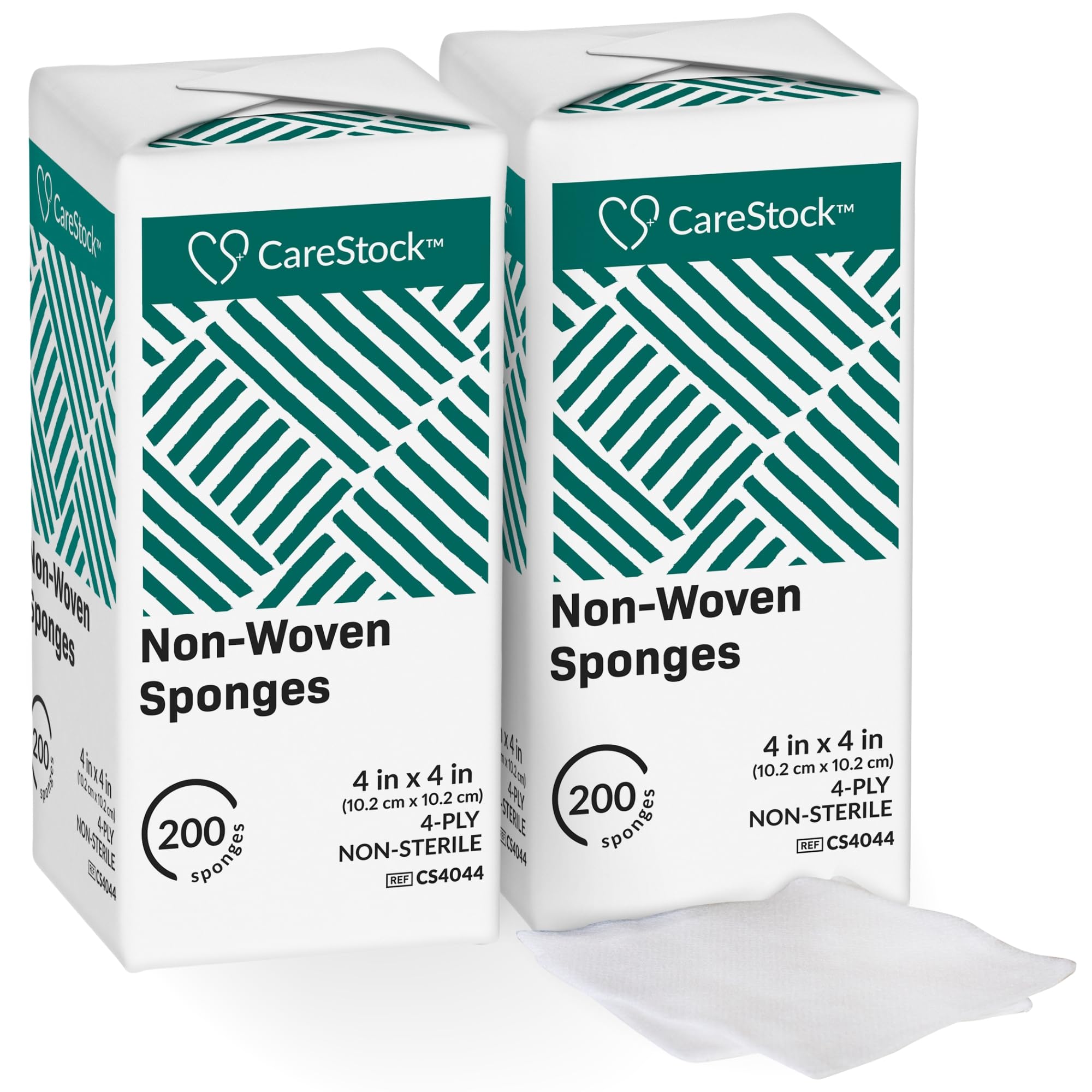 CareStock Gauze Pads 4x4, Non-Sterile. 4-Ply (200 Count (Pack of 1)) — Amazon image 8