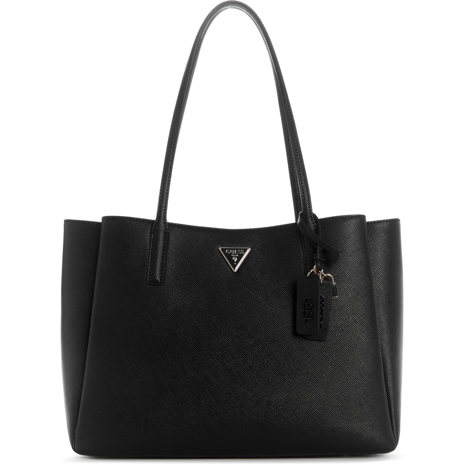 Guess Damen Tote Bag Noelle Ii Tech Tote Schwarz