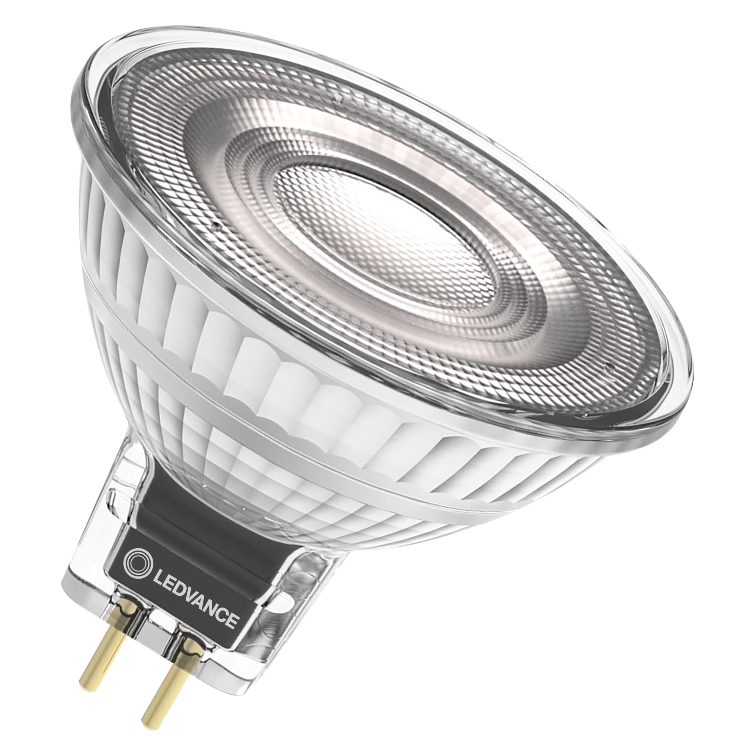 LEDVANCE 10x LED Spot Reflektor GU5.3 MR16 4000K Kaltweiß 6,8W 621 Lumen Dimmbar 36° Abstrahlwinkel CRI 90+ 12V 50W Ersatz 10er SPARPACK
