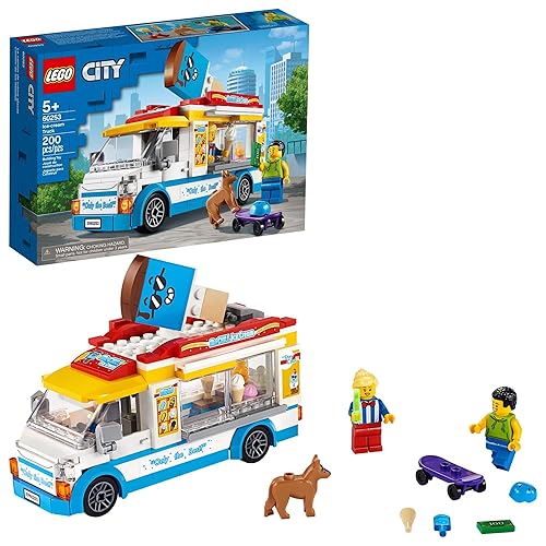 LEGO City Ice Cream Truck Van 60253 Building Toy Set