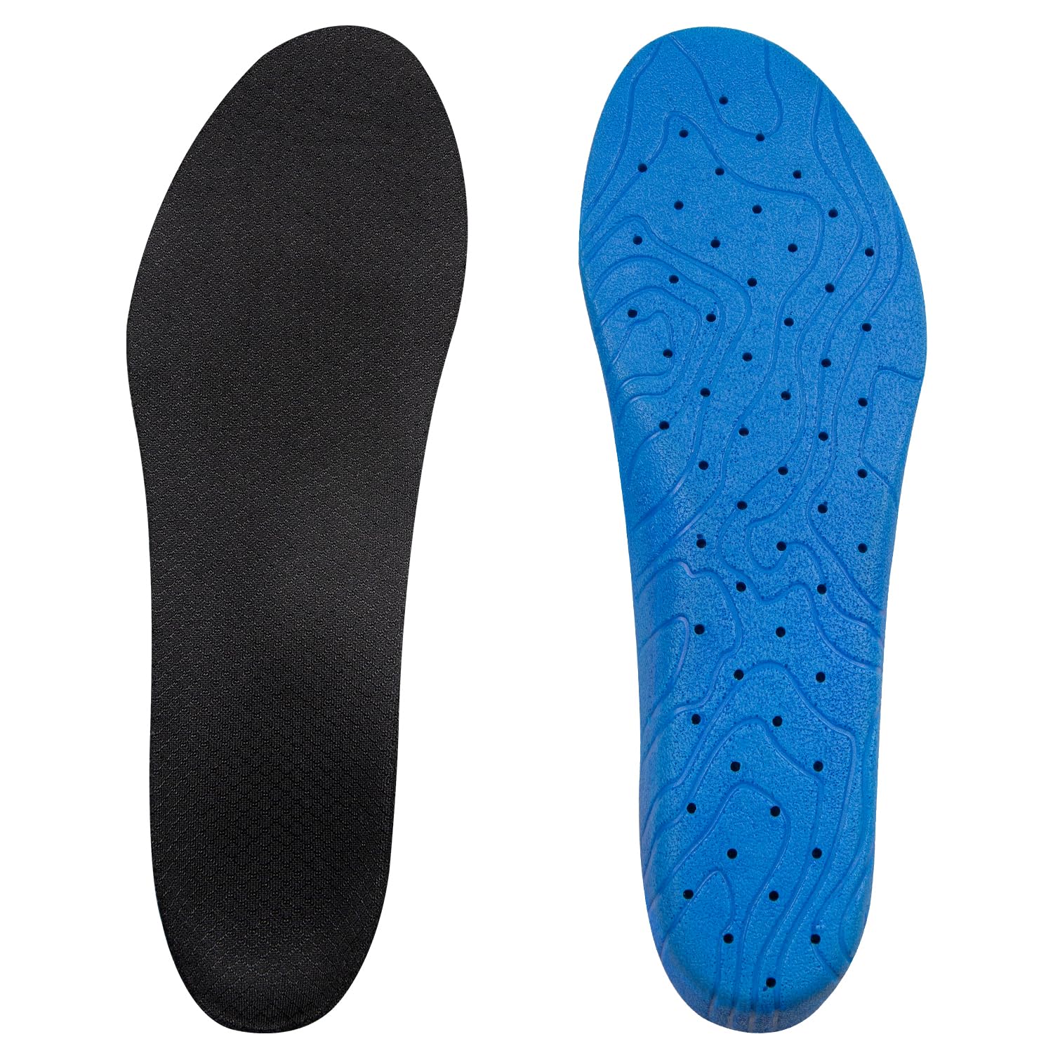 Endoto Arch Support Insoles for Skechers Women & Men Shoes, Replacement Soft Insole Inserts Fit Foot Comfort(Medium,Size:US Men8.5-EU41.5)