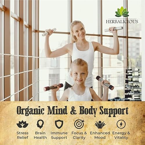 Miniatura 3 de Suplemento líquido de hongo de melena de león  Suplemento cerebral de extracto de hongo premium para enfoque de memoria, claridad y apoyo nervioso