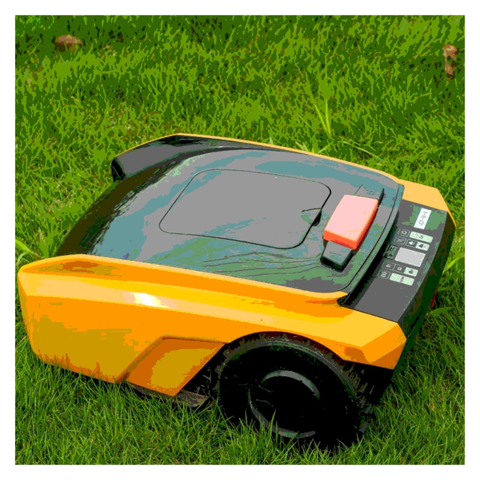 Control Remoto Inteligente de Robot cortacésped eléctrico Reparación y Mantenimiento césped jardín,Mantenimiento eficiente del jardín