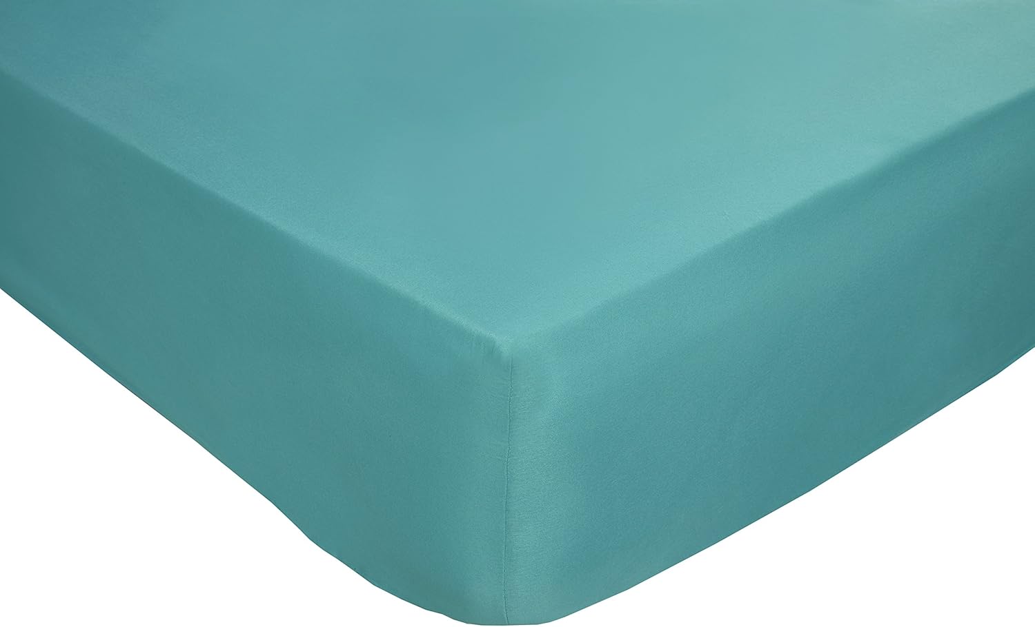 Impressions Fusion Soft Touch Microfibre Polyester Kingsize Teal Fitted