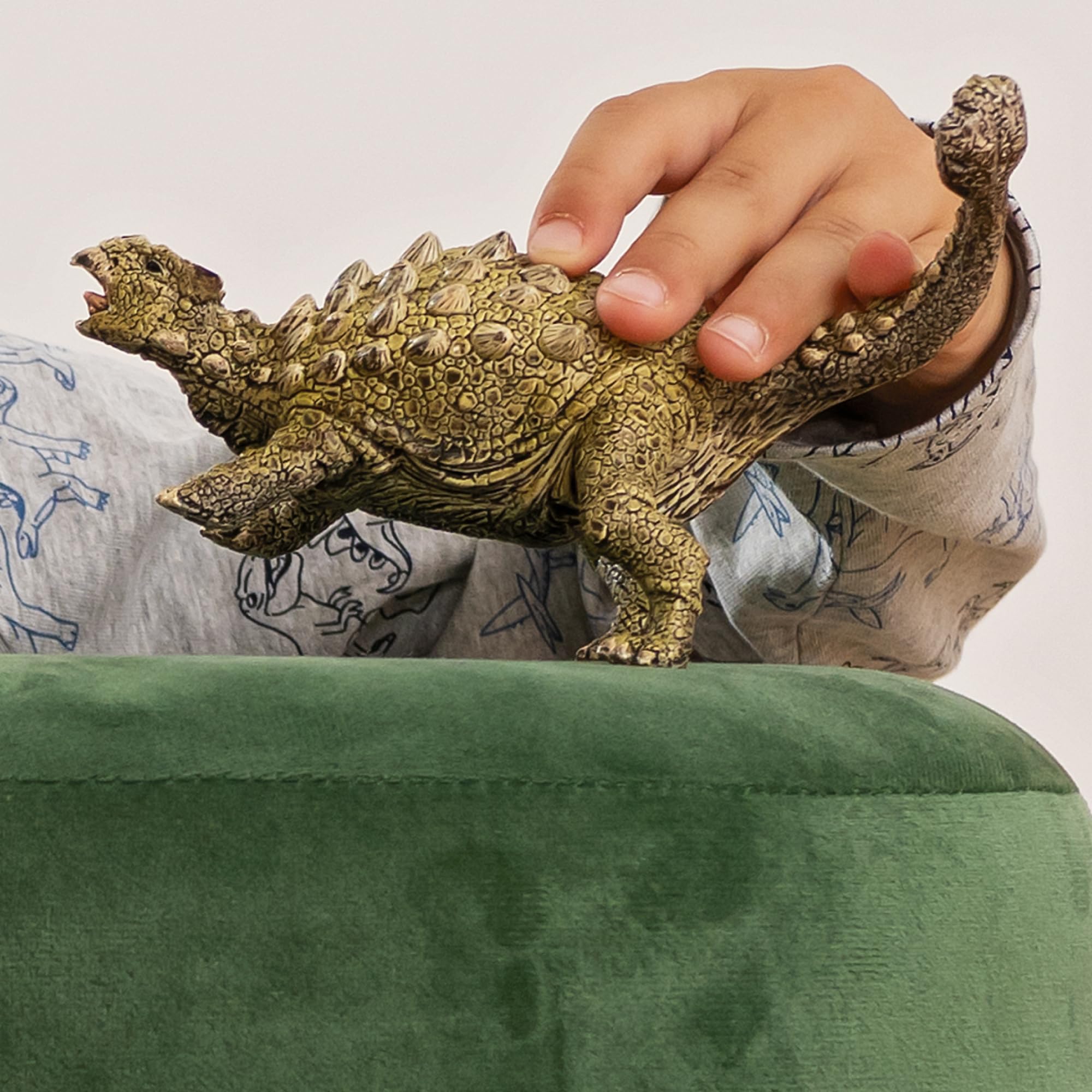 Schleich Dinosaure Ankylosaure 15023 Jouet Fidèle aux Détails Collectionner 14x7x11 cm