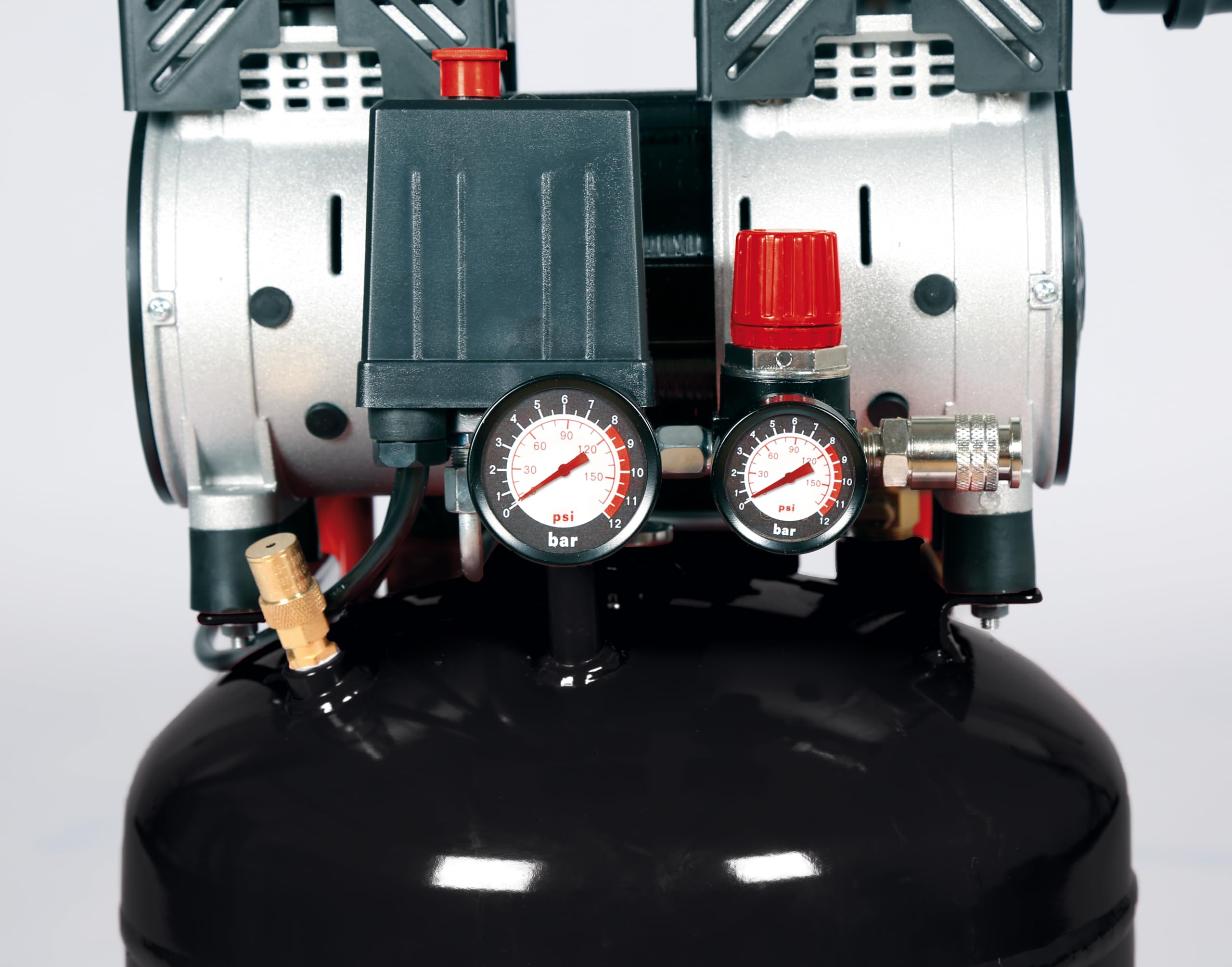 Einhell TE-AC 24 Compressore silenziato 220-240V 750W 24l 8bar 100l/min 57dB(A)