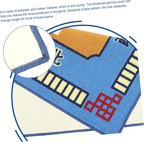 Miniatura 8 de 2 unids Mahjong Mantel Mahjong Juego Mat Juegos Azulejos Mesa Mat Fieltro Mahjong Mat Mahjong Mat Escritorio Esterilla de escritorio Universal Juego