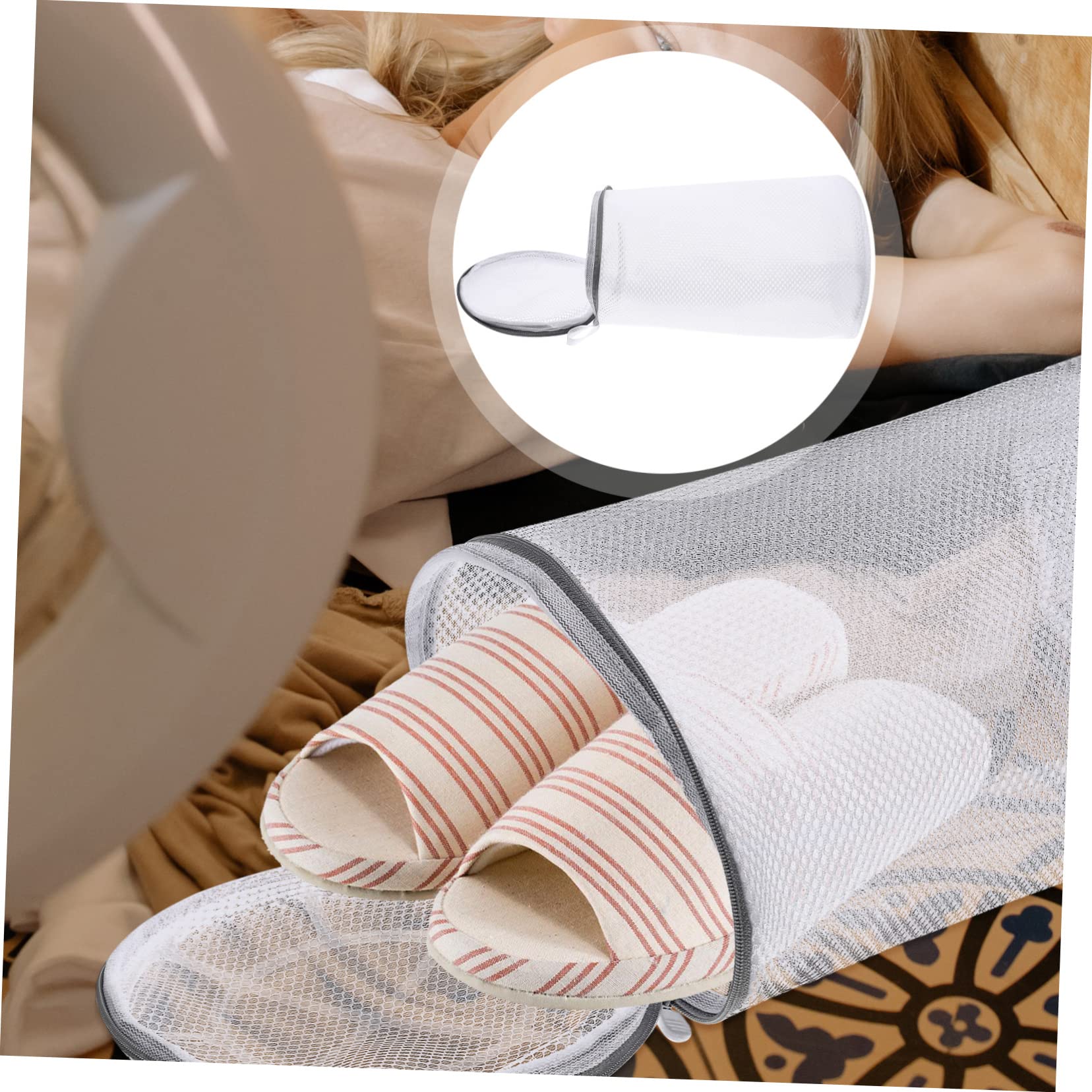 OUNONA 3 Sätze Waschbeutel Für Schuhe Mesh Waschmaschine Tasche Für Sneaker Socken Und Für Reisen Und Aufbewahrung Langlebig Und Praktisch 2 Stück * 3