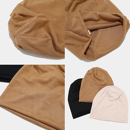 Miniatura 2 de Gorros unisex de 12 piezas para hombres y mujeres, gorro de hip-hop, gorras de calavera suaves y ligeras para dormir en quimioterapia