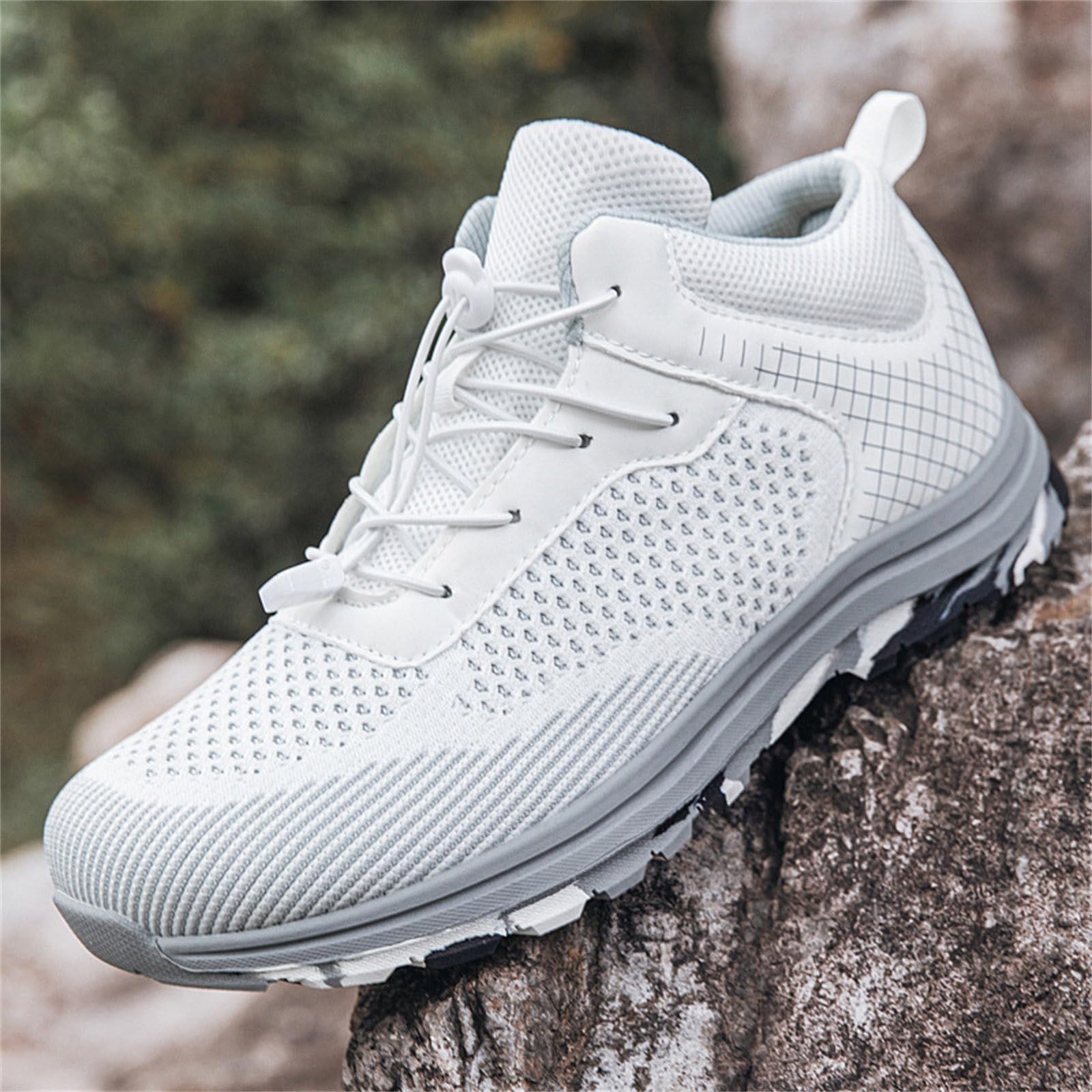 Zapatillas de running para hombre, amortiguación, transpirables, ligeras,