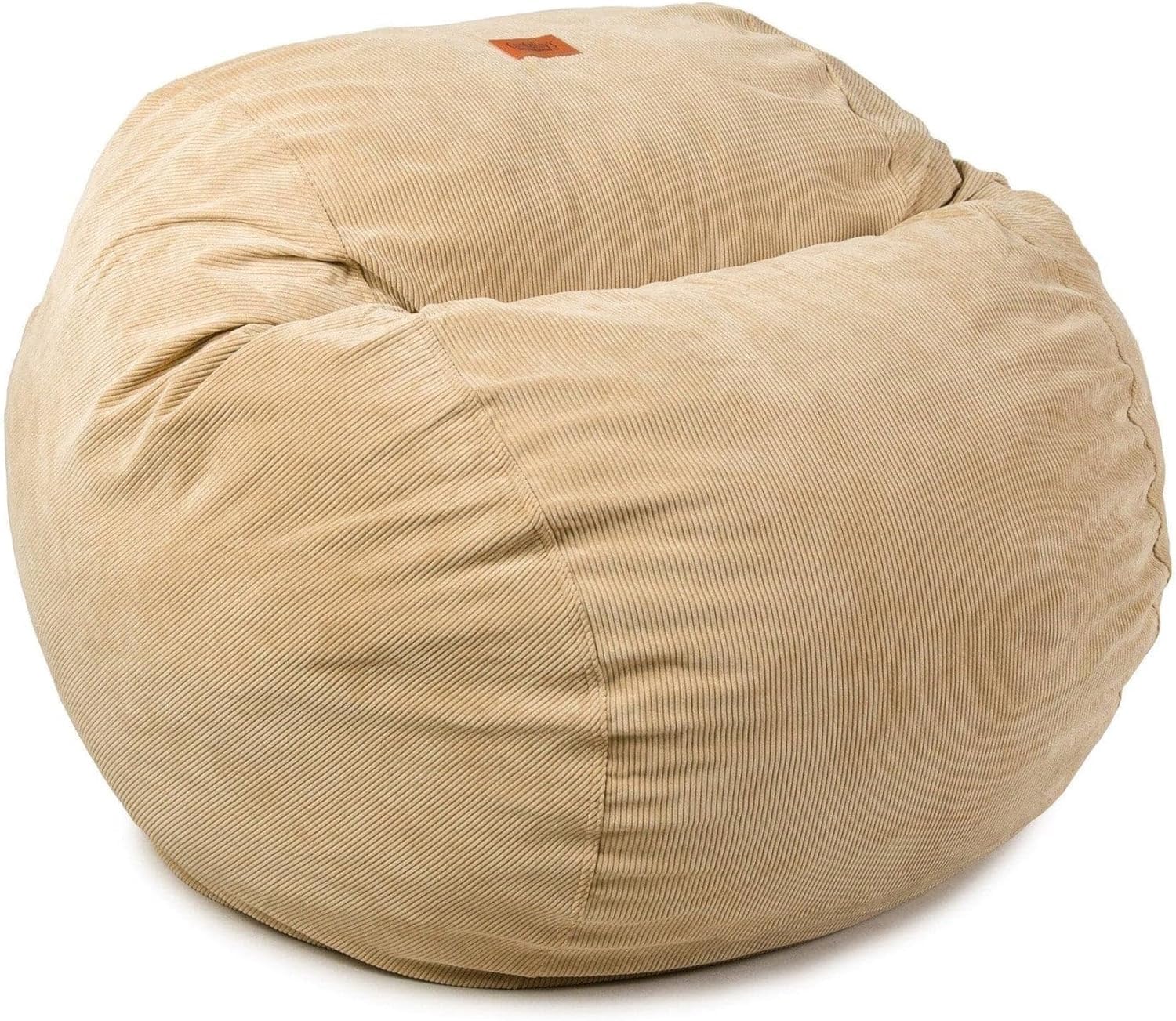CordaRoy'sKhaki Corduroy Convertible Bean Bag Chair - Full