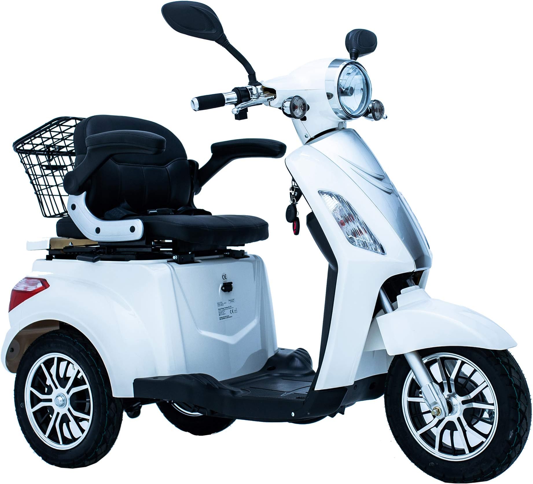 Electric Mobility Scooter with Extra Accessories Package: Mobility Scooter Waterproof Cover, Phone Holder, Bottle Holder by Green Power