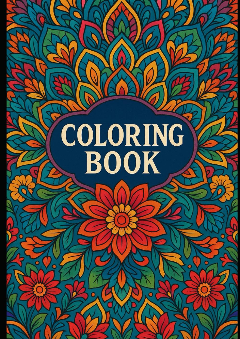 Mandala Creative Art Colouring Book: Inspire, Relax & Colour Your World