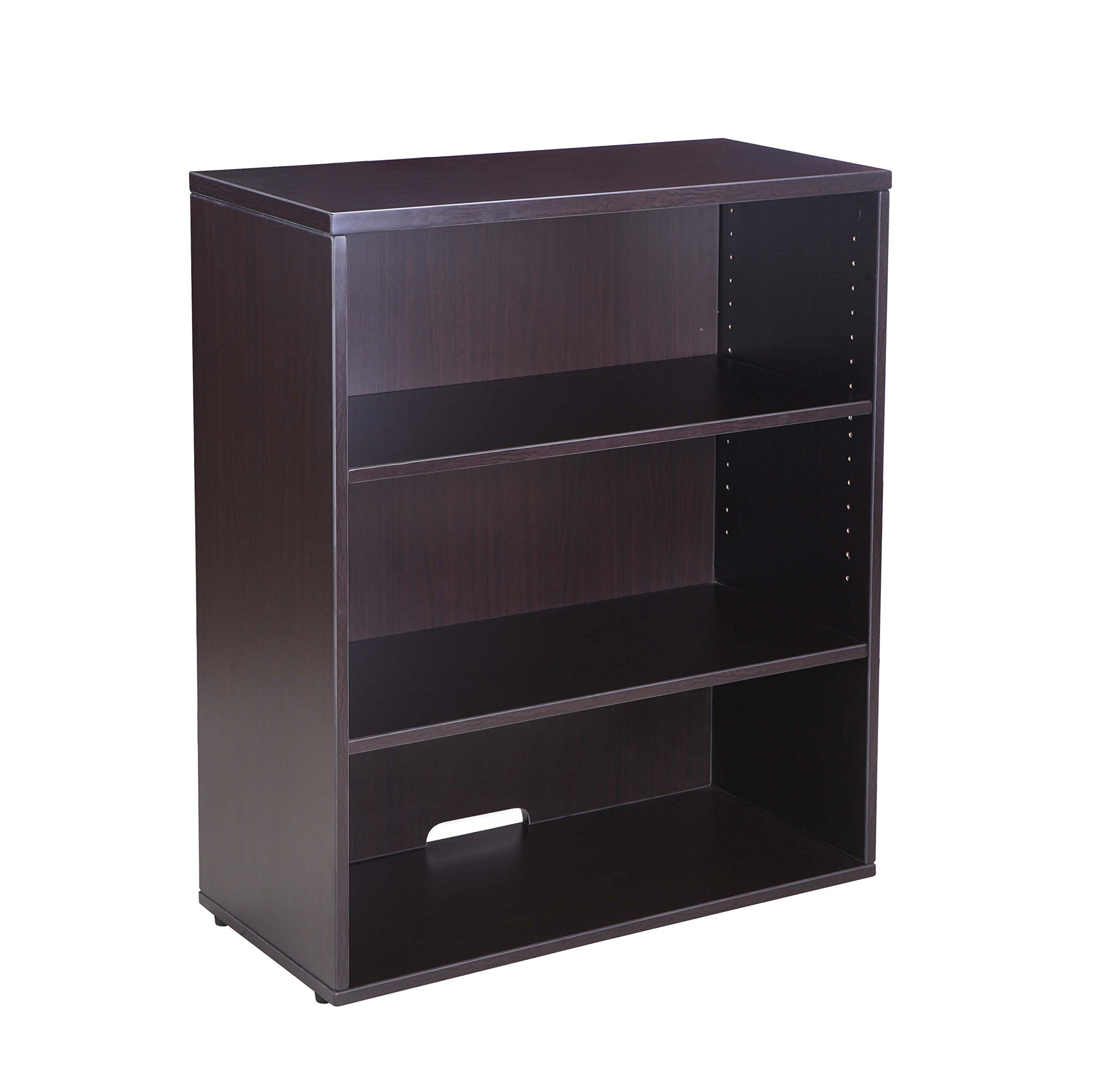 BOSS Open Hutch/Bookcase, Mocha
