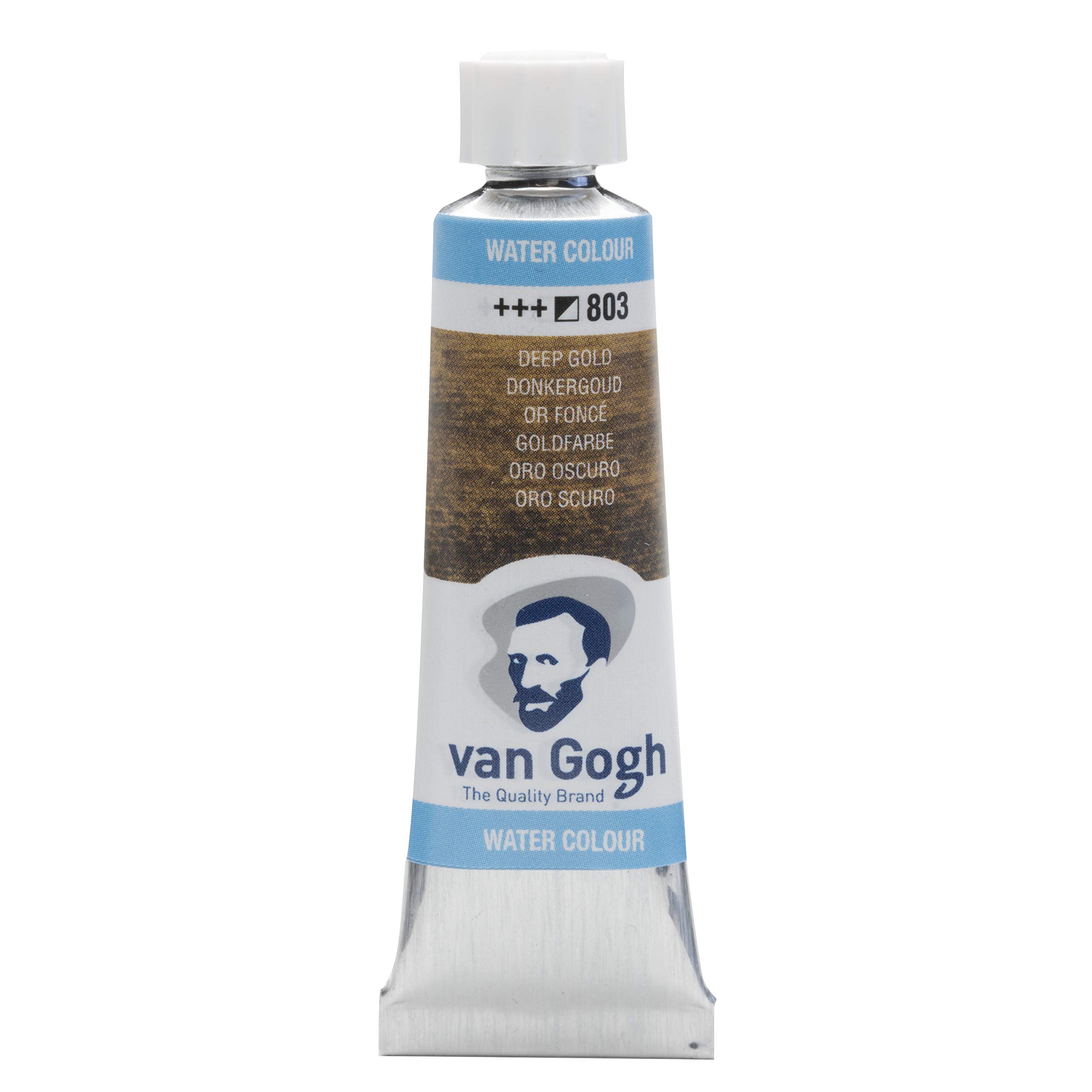 Van Gogh Watercolour Paint, 10ml Tube, Deep Gold 803