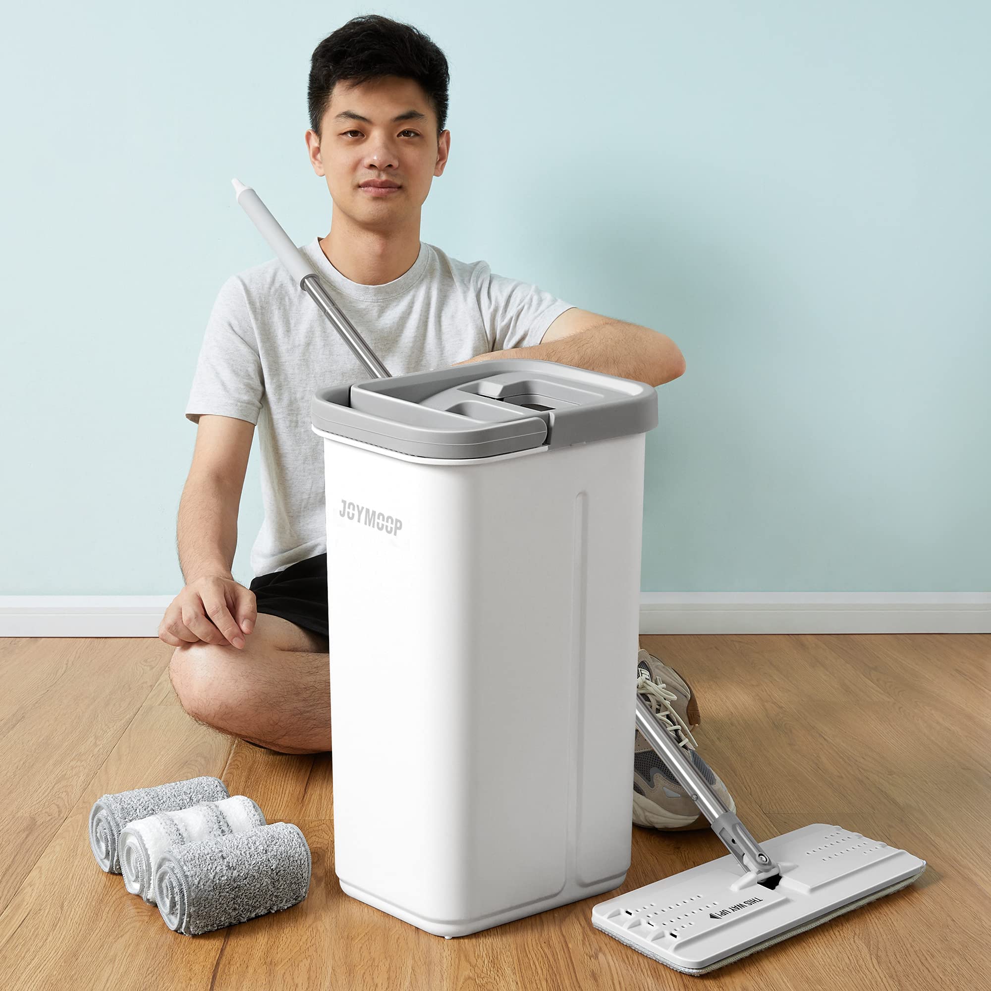 JOYMOOP Mop Bucket Set, Hands...B091F1RPHD