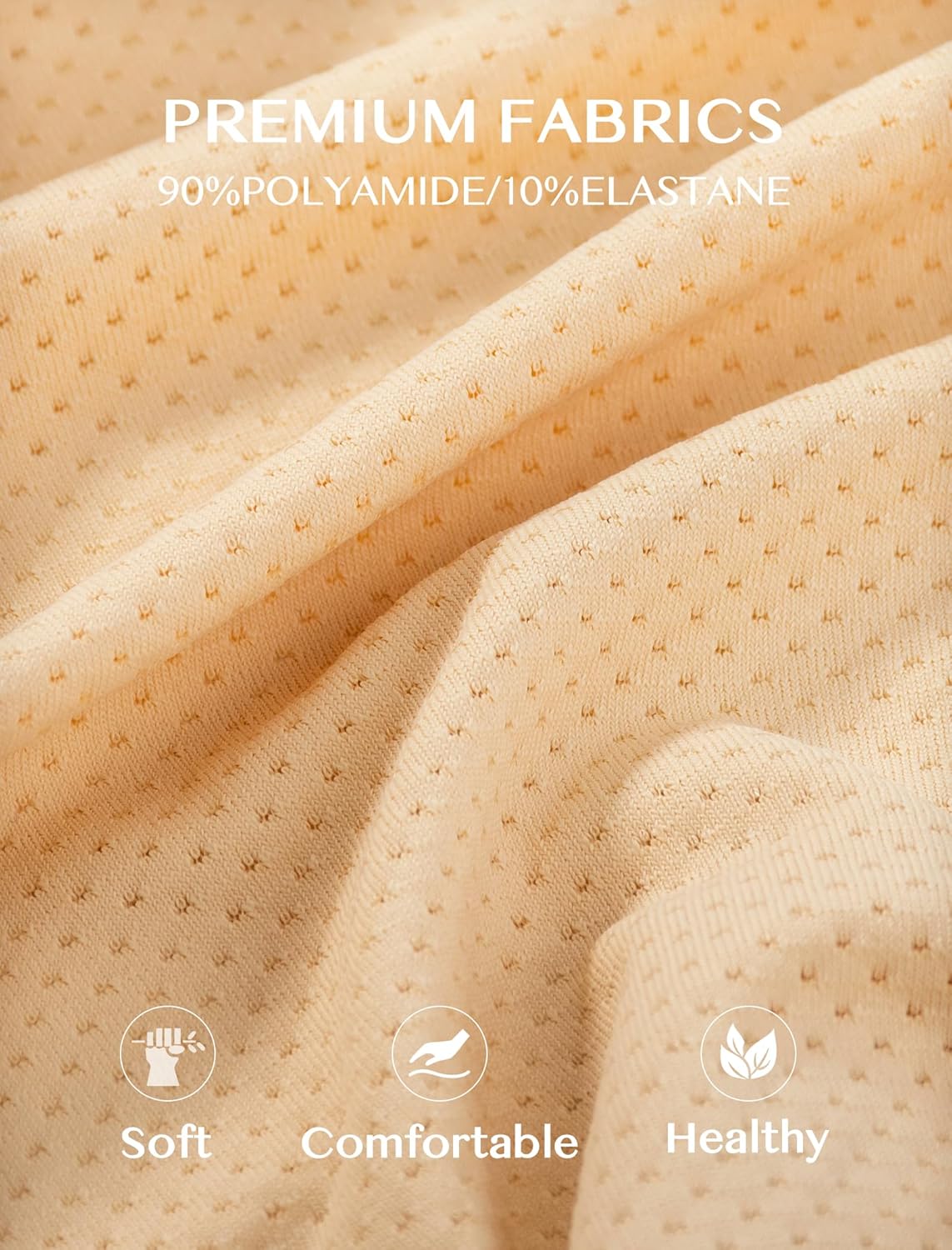 ANSUKOO Seamless Thongs for Women Underwear 6Pack,No Show Ladies Workout Thong,No Line Breathable Comfortable Sport Panties - Image 4