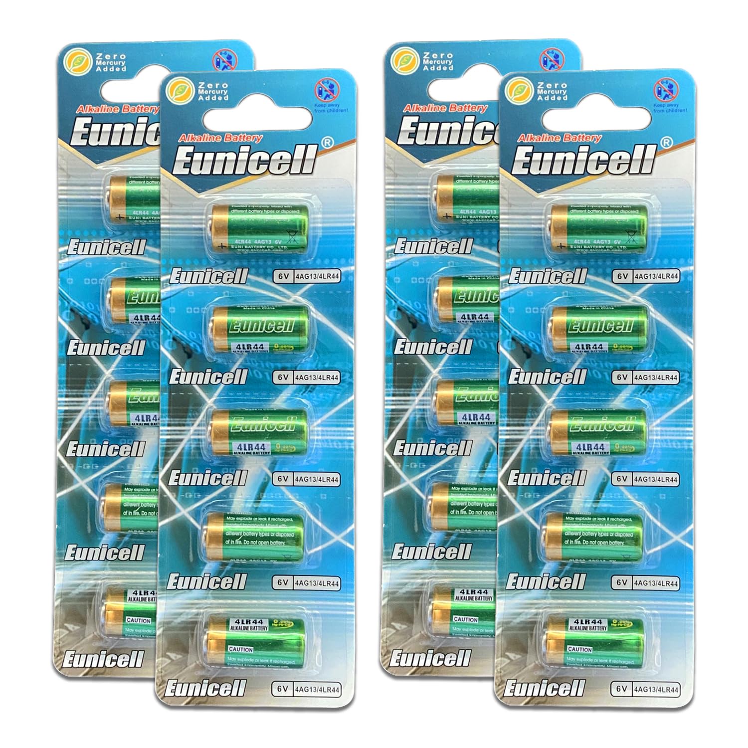 Pack of 10 - LR920/AG6 Eunicell 1.5V Button Coin Cell Alkaline Batteries - Suitable for use in LED lights, Digital Voice Recorders, Toys, Blood Glucose, Cholesterol Testing, Meters, Toys — view 35