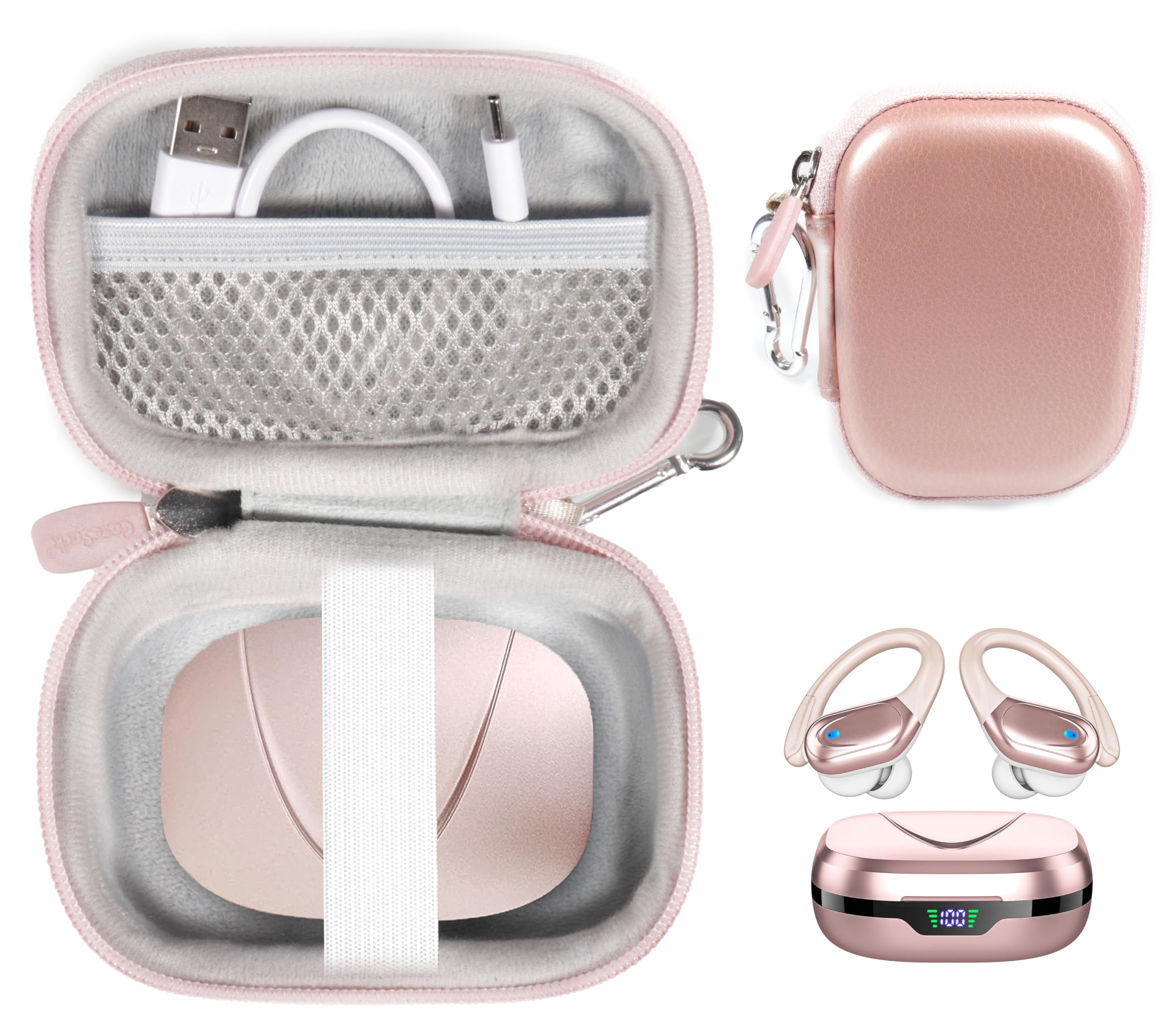 イヤホン MGA Wireless Earbuds Case Amazon.com: Geekria Silicone Case Cover Compatible with Audio