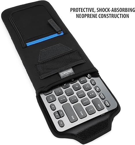 Miniatura 7 de ENHANCE Funda para teclado Bluetooth Logitech K810, Anker, Apple Magic Keyboard (hasta 11.5 pulgadas) con construcción de neopreno, almacenamiento