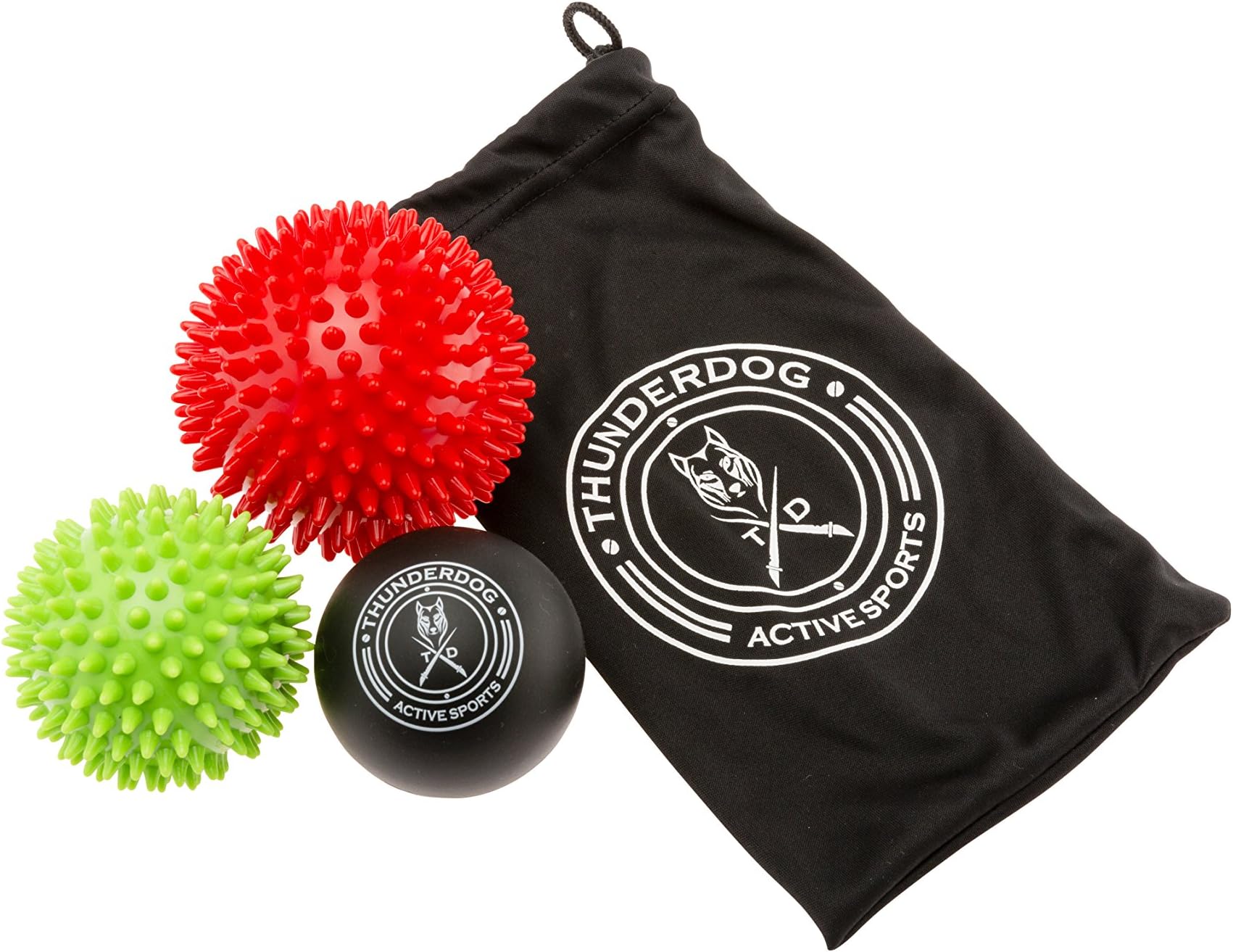 Thunderhog Diverse Hand Trainer Hand Muscle Trainer Hand Grip Forearm Trainer, Finger Exerciser, Various Assorted Laser Finger Stretching Hand Gripper, 3 Igelball Set