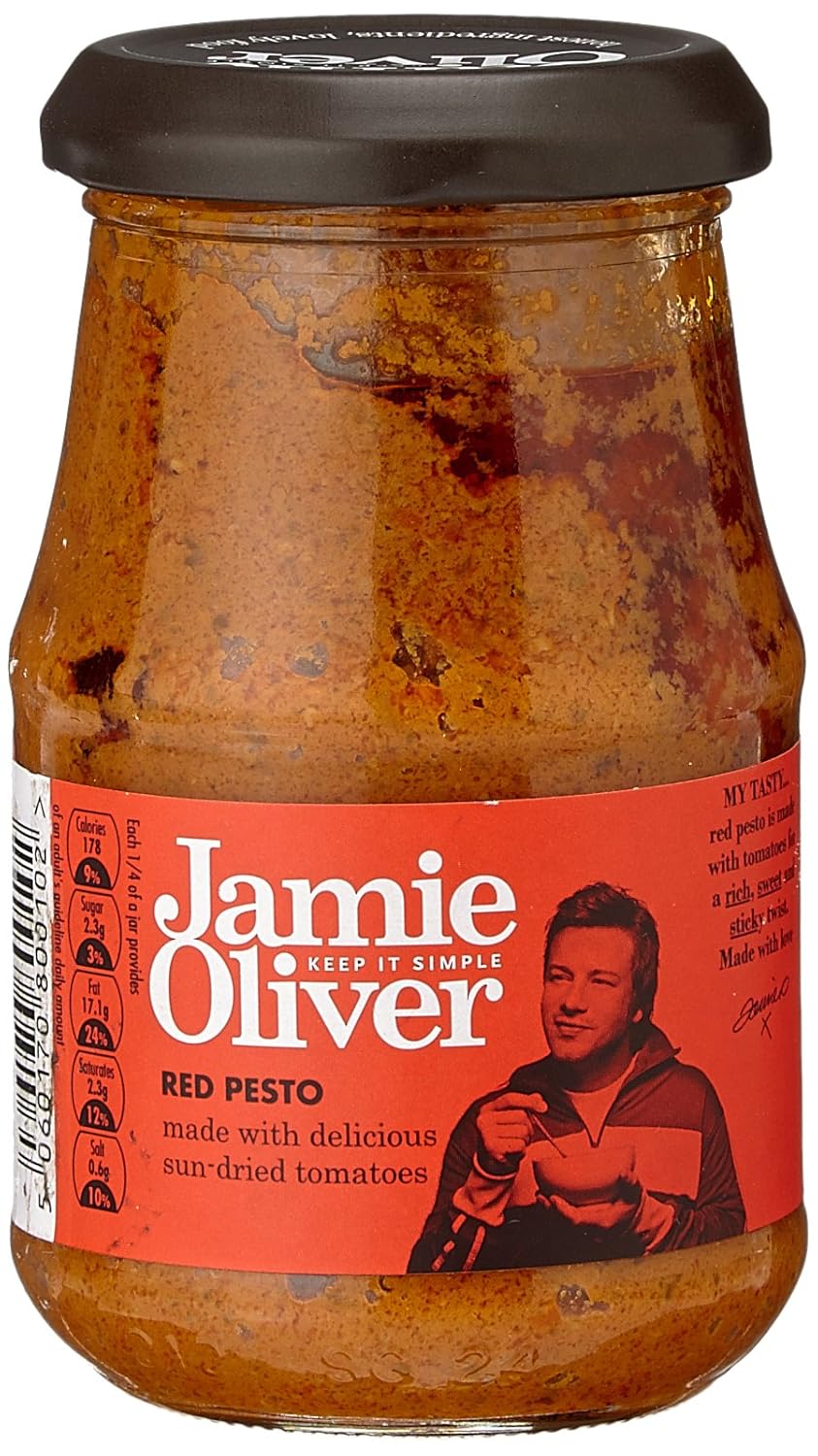 Jamie Oliver Red Pesto, 190g Amazon.in Grocery & Gourmet Foods